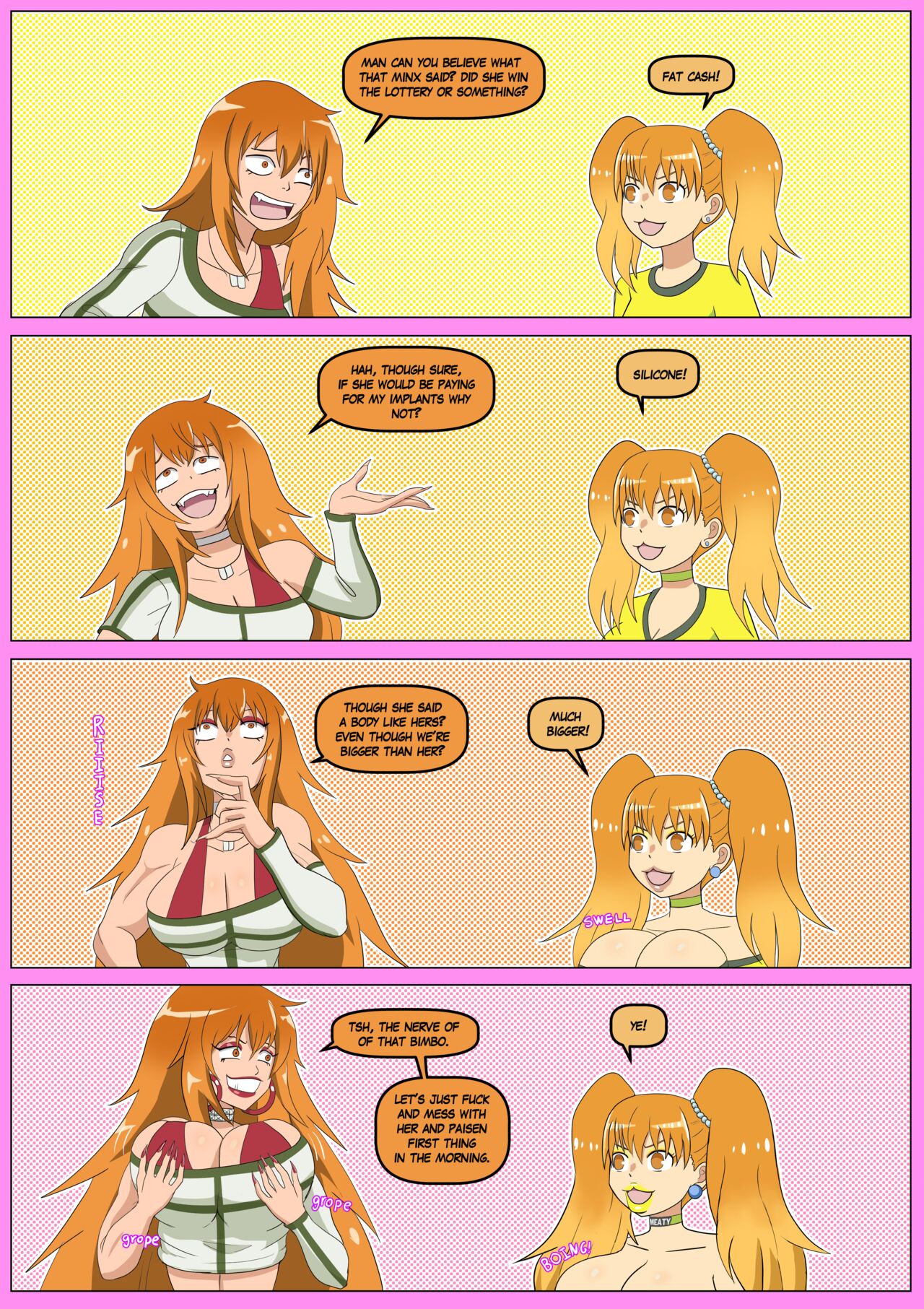 Nagatoro's Bimbofication - annonbimbo page 9 full
