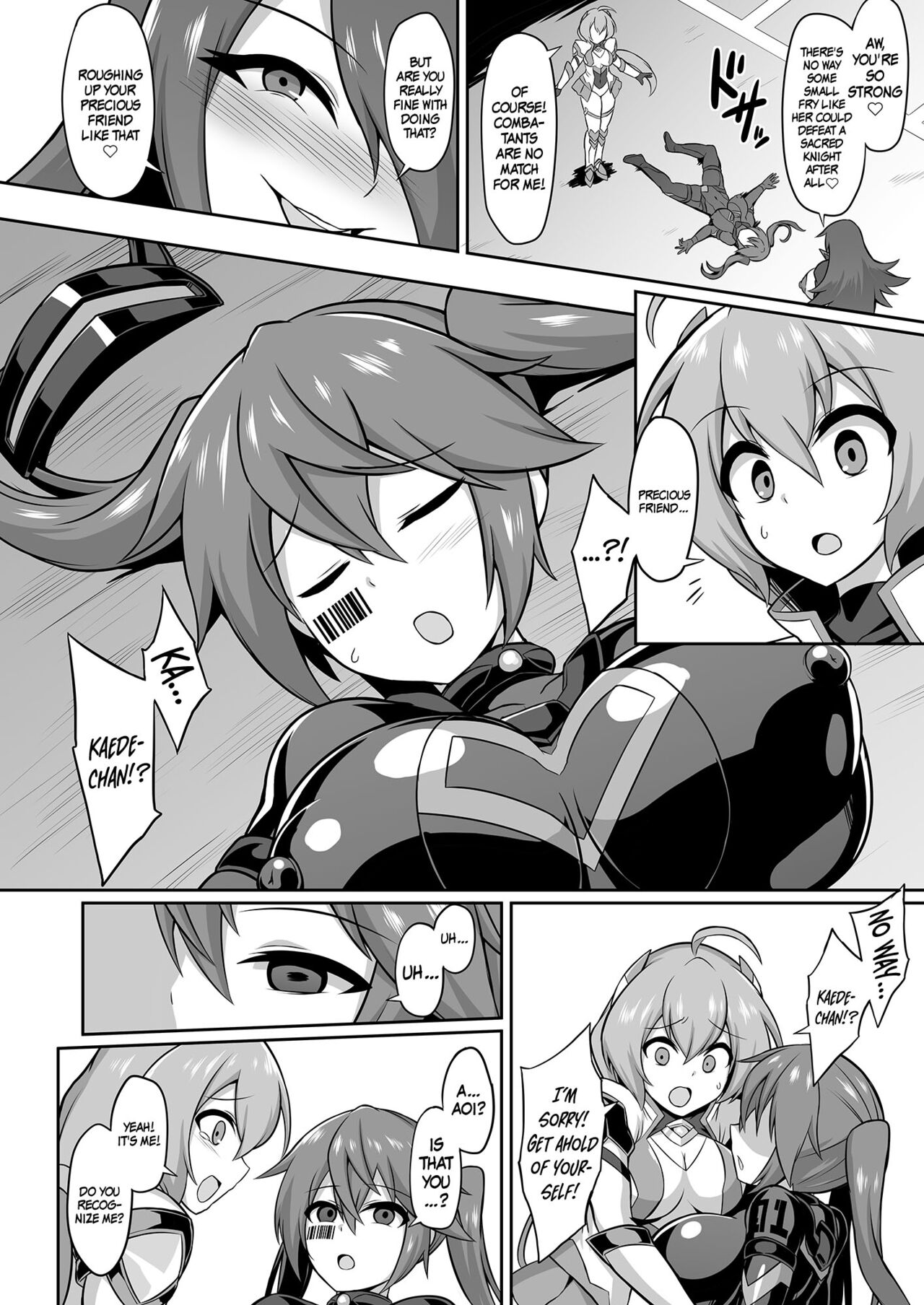 Seisou Kouki Sacred Aqua -Injoku Yuugi no Rensa- | Holy Princess Sacred Aqua -A Chain of Perverted Games- page 5 full