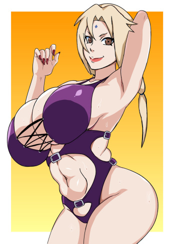 Zoku Tsunade no Insuiyoku | After Tsunade's Obscene Beach cover