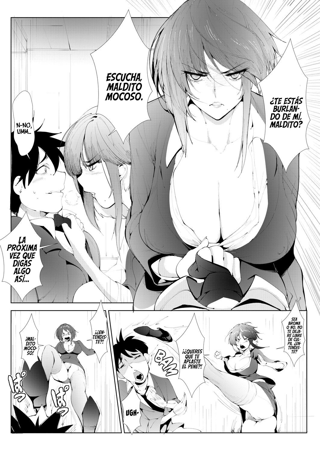 Akujojoshi | My Evil Boss page 4 full