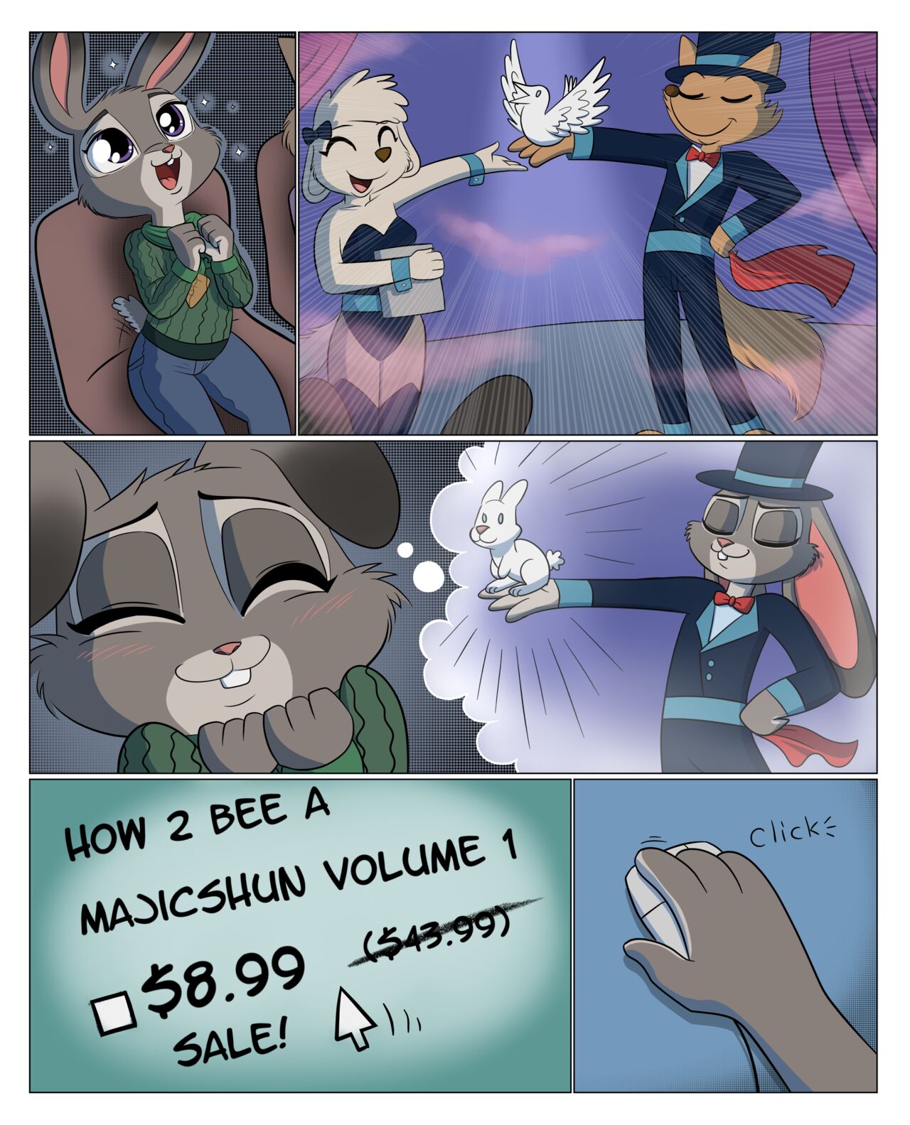 Judy Hopps and the Magician's Bind page 2 full