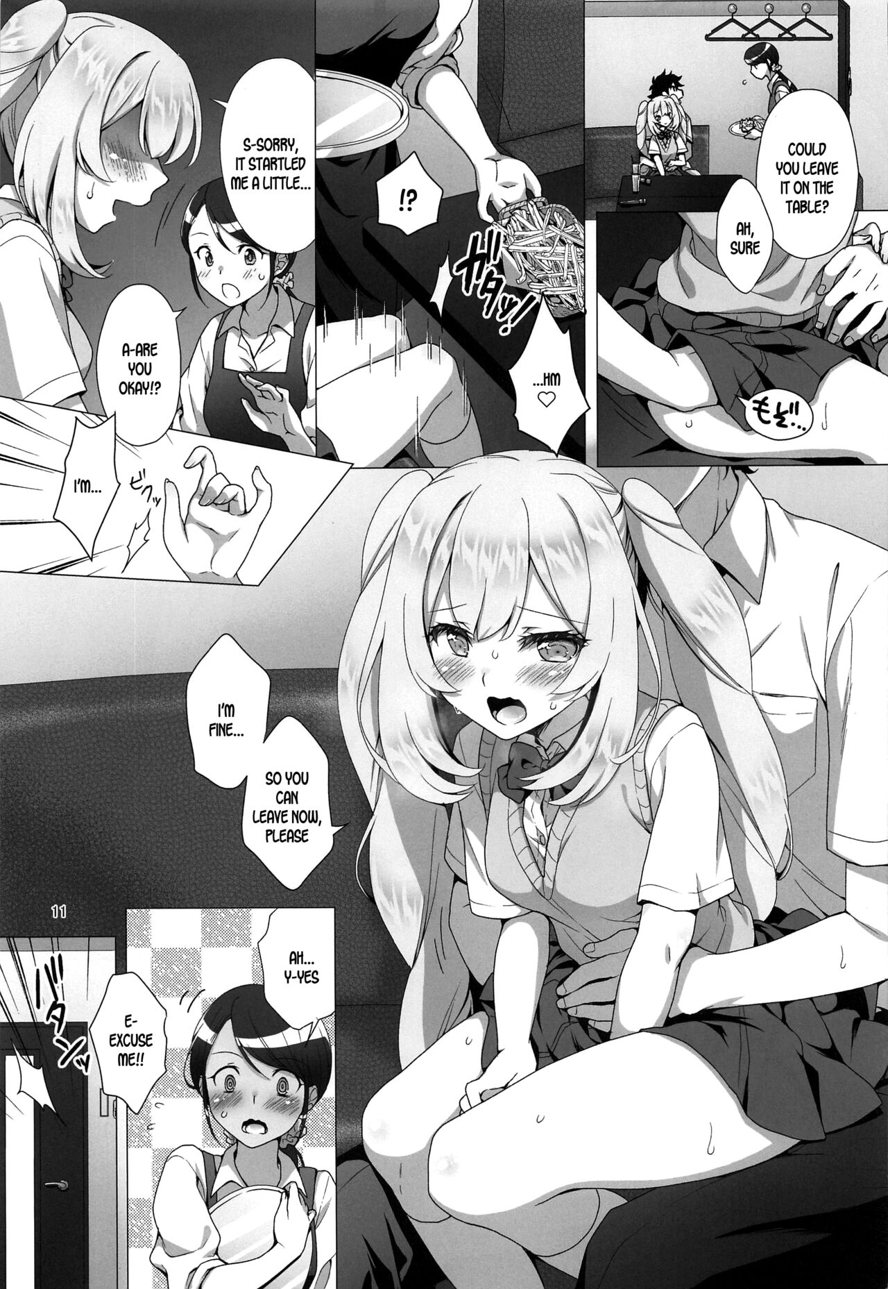 CHALDEA GIRLS COLLECTION Marie Karaoke Date de Seifuku &amp; Cosplay H Shichau Hon page 10 full