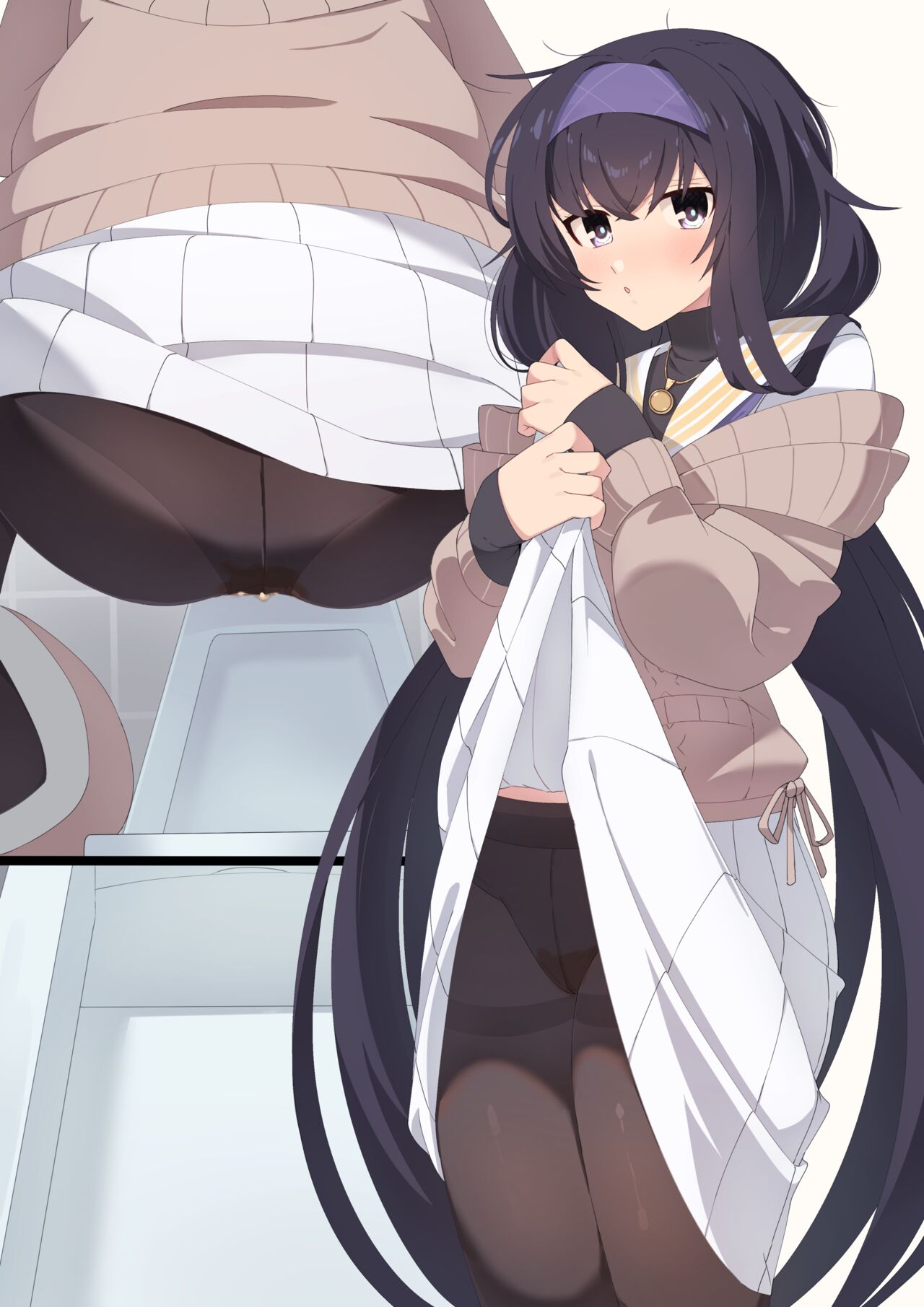 Yogoreta Pants to Tights o Misete kureru Kozeki Ui-chan page 8 full