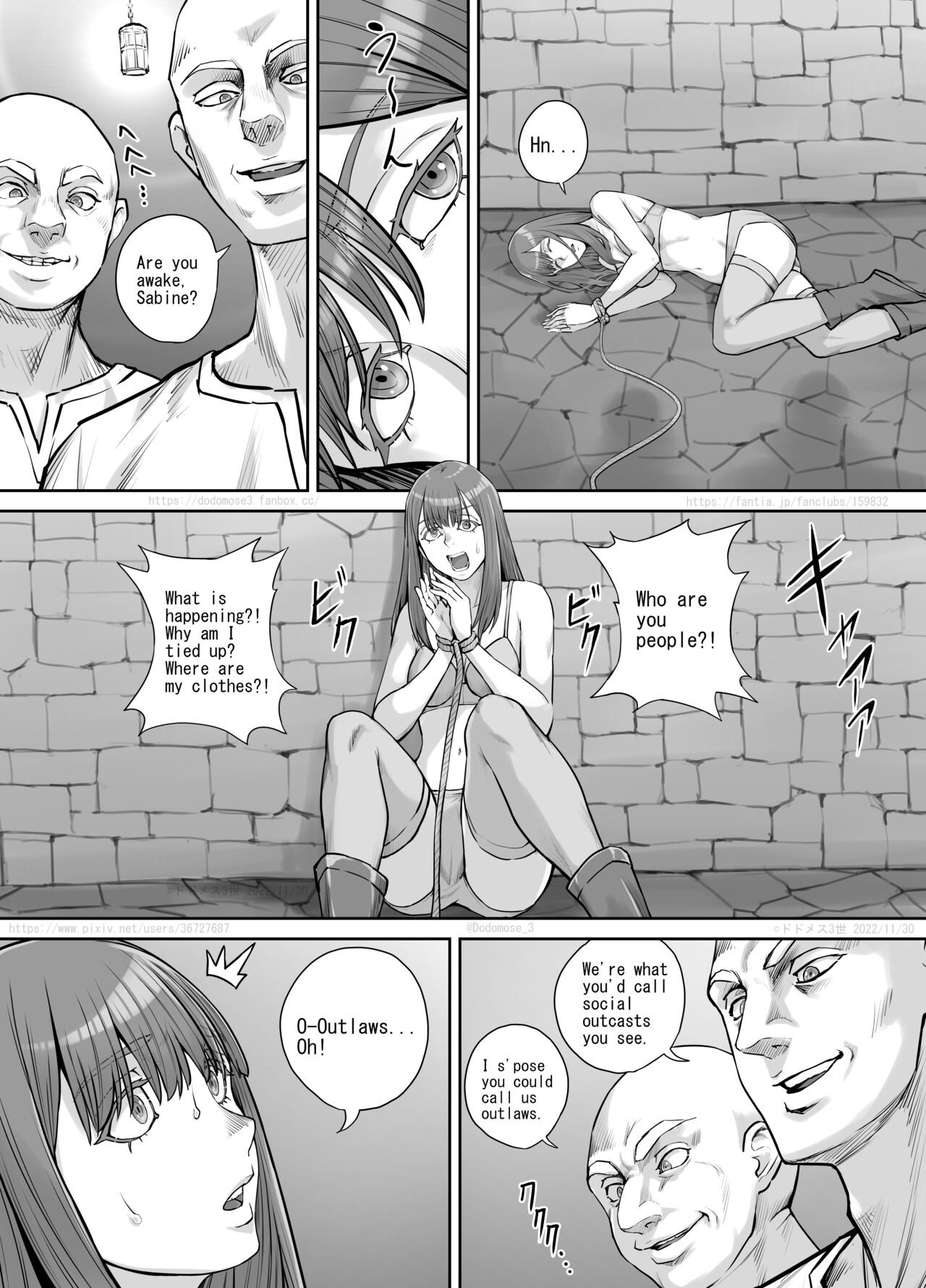 変態に攫われた女性の話（English Version） page 2 full