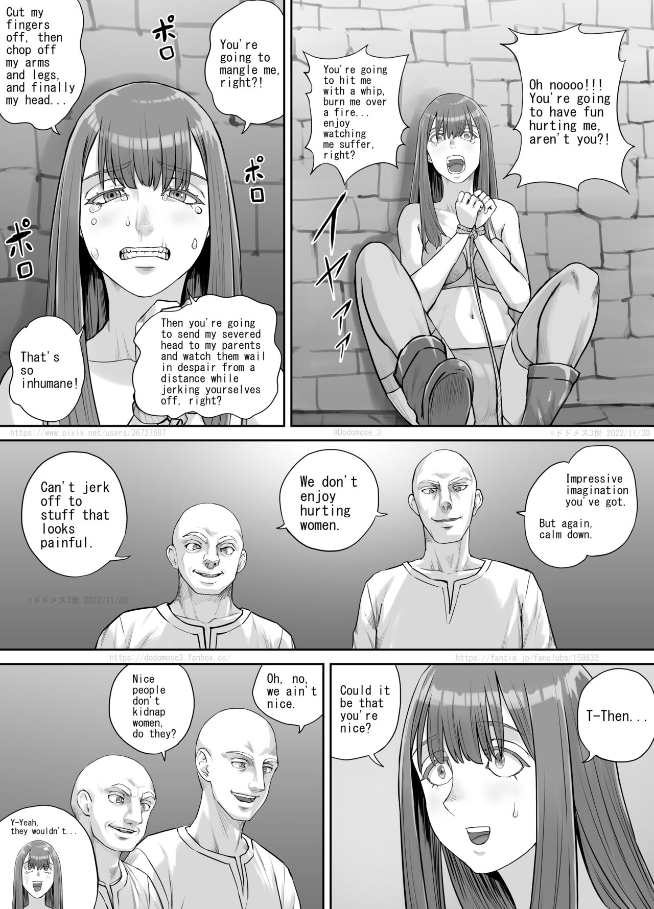 変態に攫われた女性の話（English Version） page 4 full