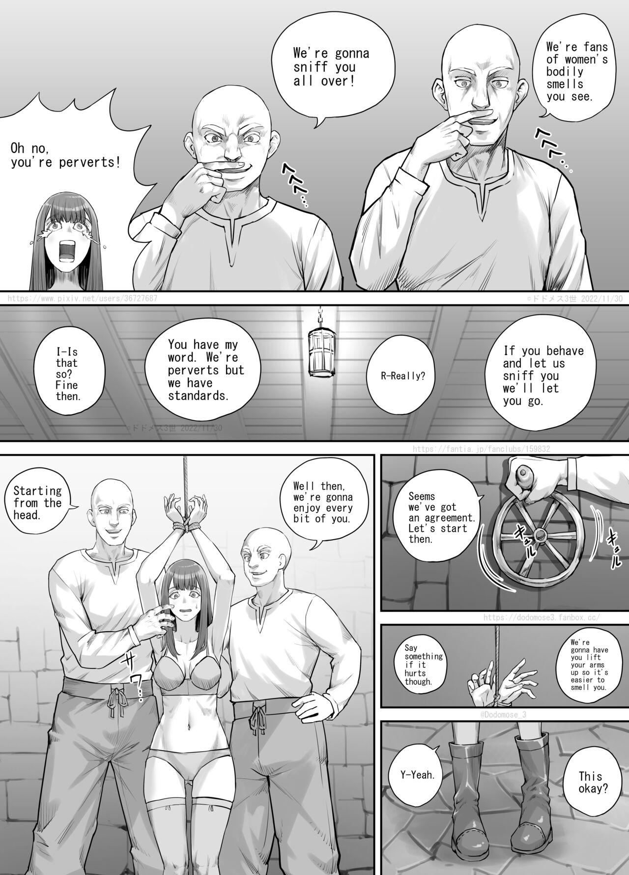 変態に攫われた女性の話（English Version） page 5 full