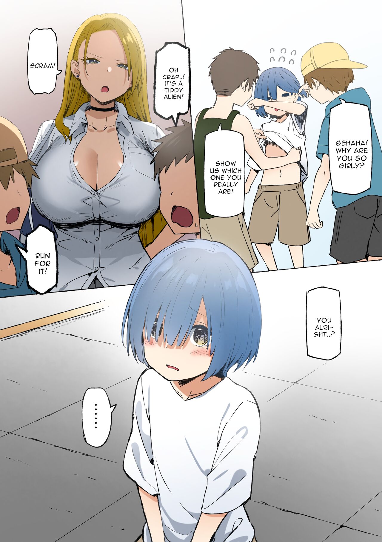 Joshi Kōsei Rich Thots page 1 full