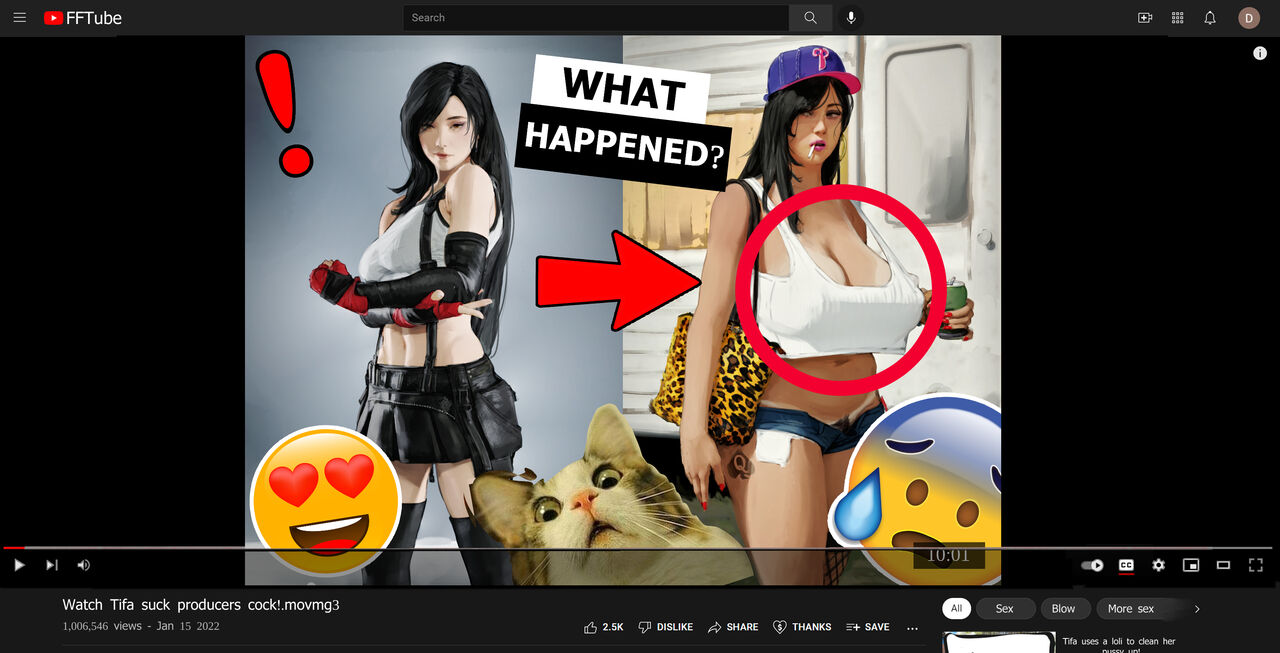 The Decline of Tifa Lockhart page 1 full
