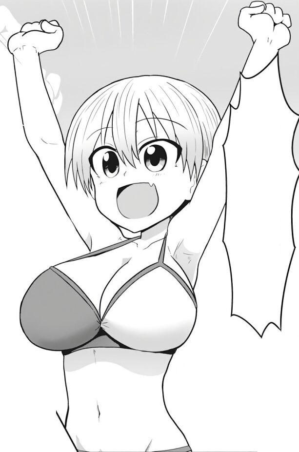 Official art - Uzaki-chan Wants to Hang Out page 7 full