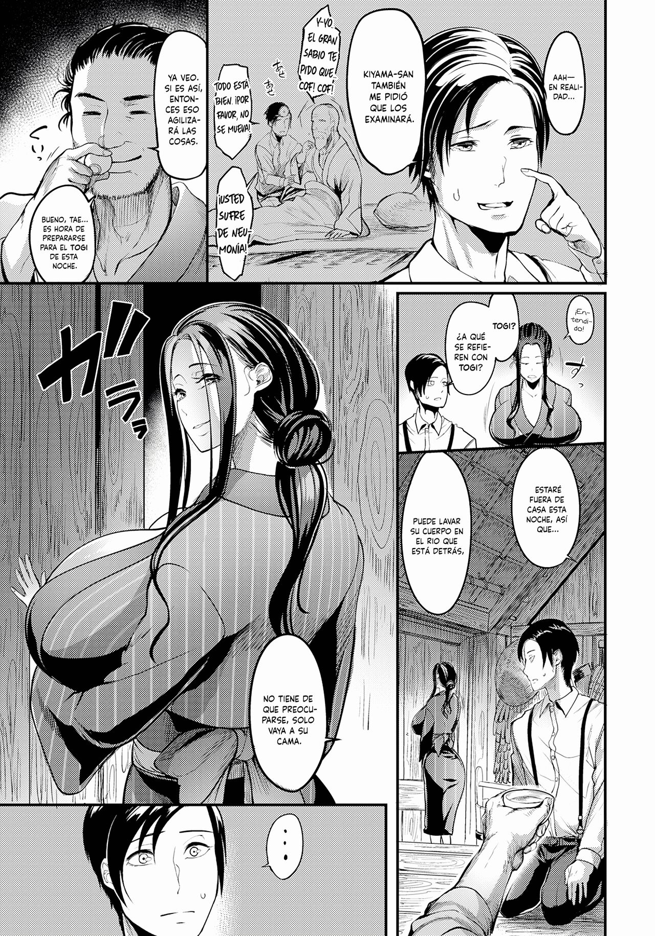 Yotogi-mura ~Aru Inaka no Kishuu~ |  Pueblo Yotogi -La extraña costumbre de un pueblo rural- page 3 full