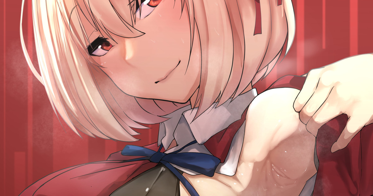 千束のエロイ脇??, Chisato's erotic armpit?? page 1 full