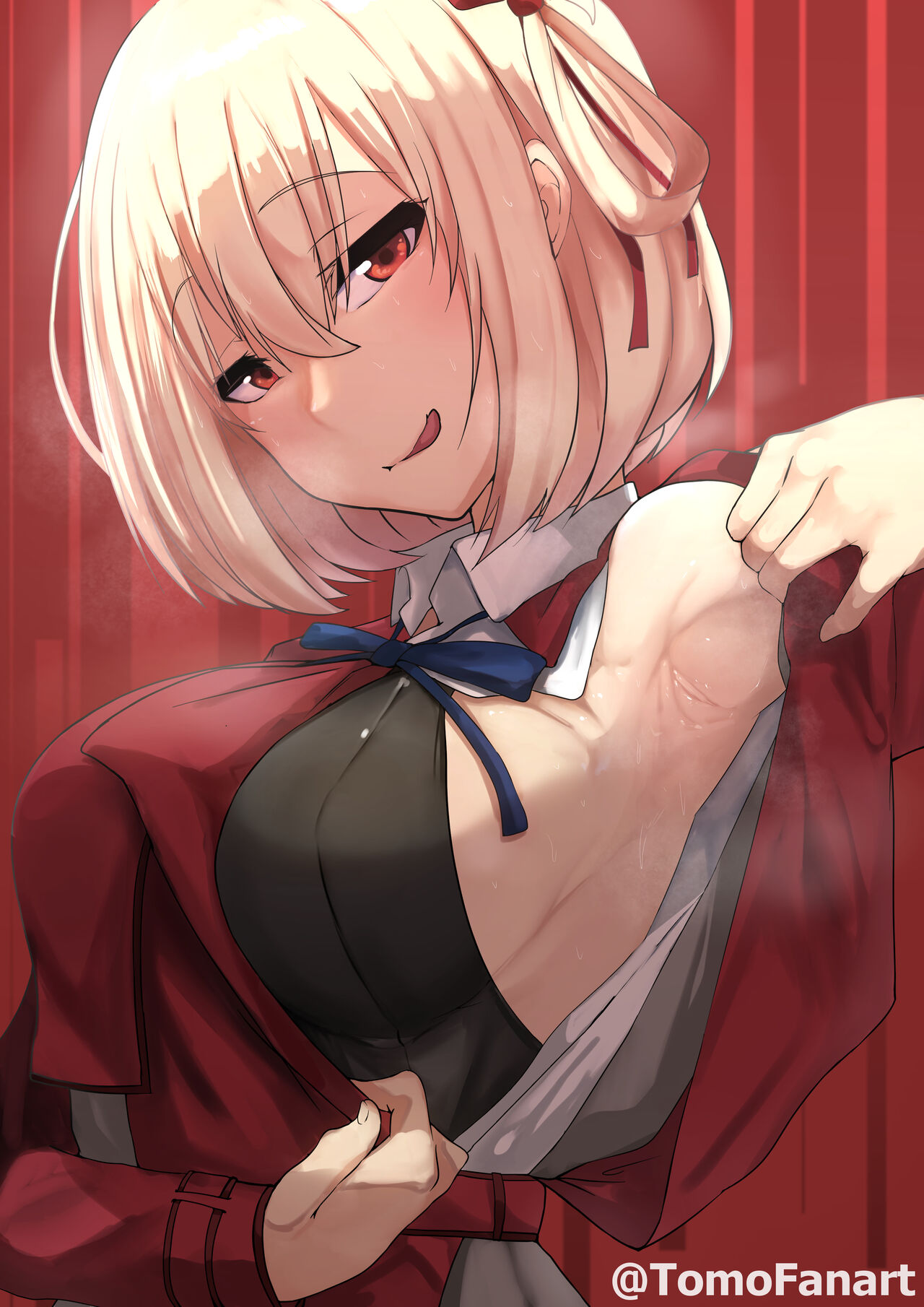 千束のエロイ脇??, Chisato's erotic armpit?? page 6 full