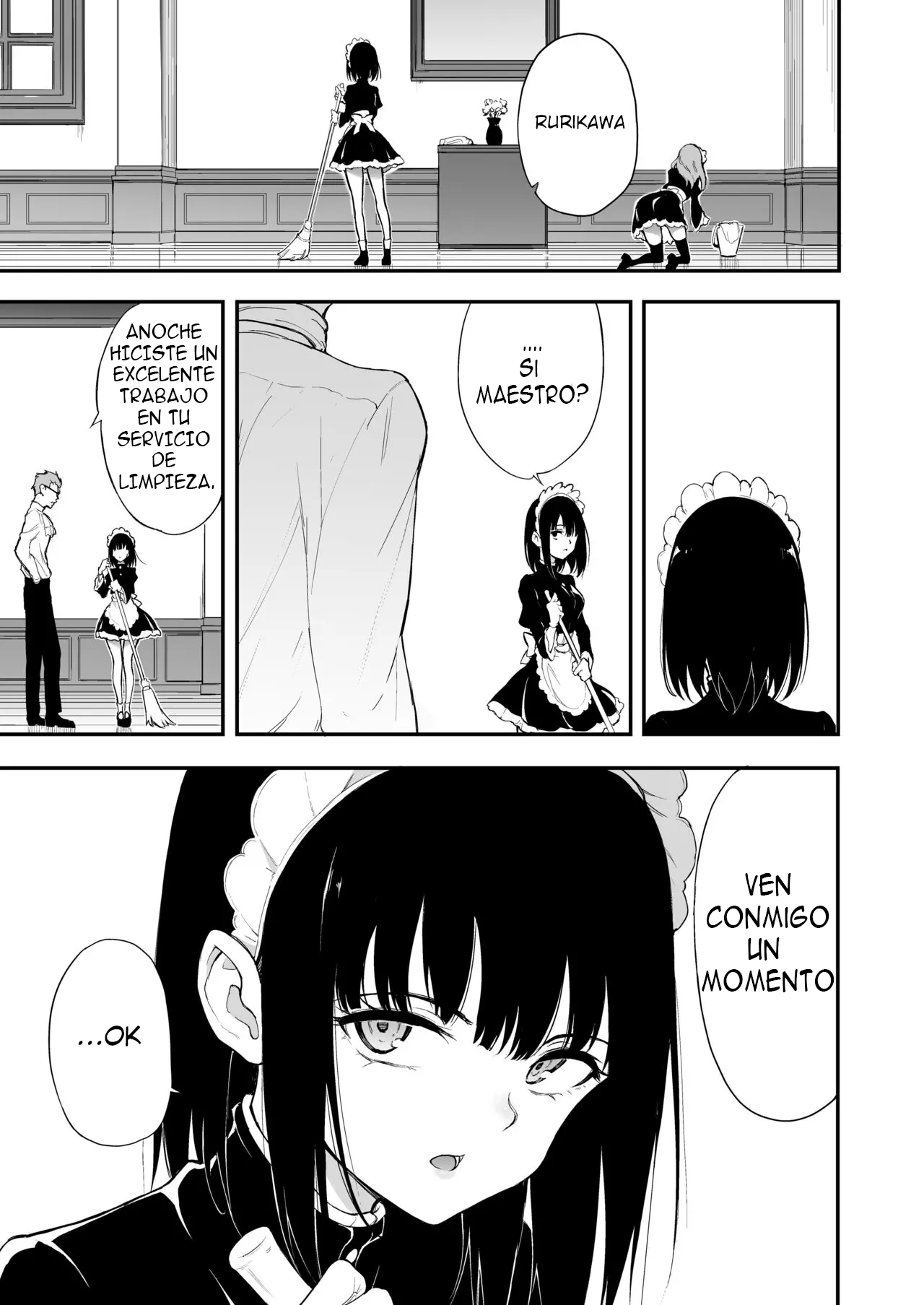 Maid Kyouiku. 3 -Botsuraku Kizoku Rurikawa Tsubaki- page 2 full