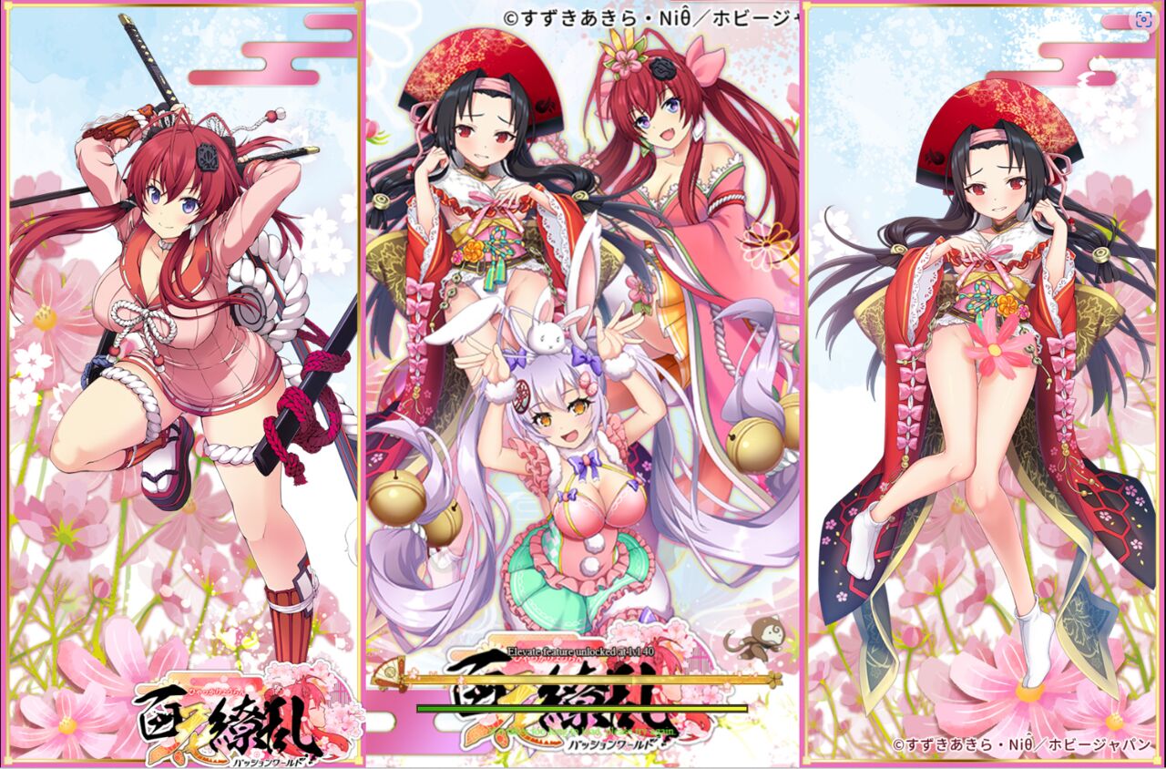 G123 Hyakka Ryouran Samurai Girls: Passion World page 3 full