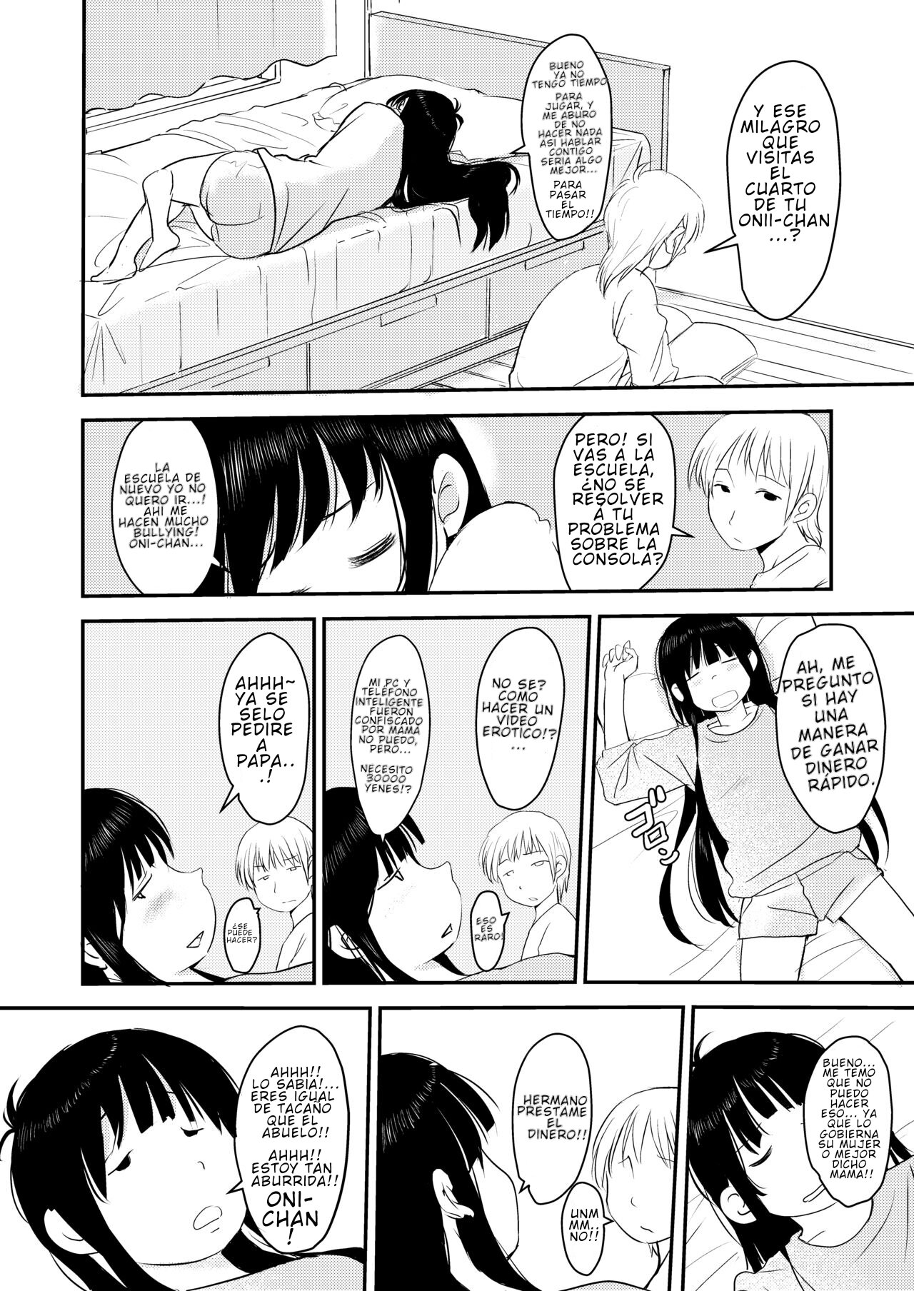 3-man Yen de Yarasete Kureru Imouto-chan no Ohanashi page 3 full