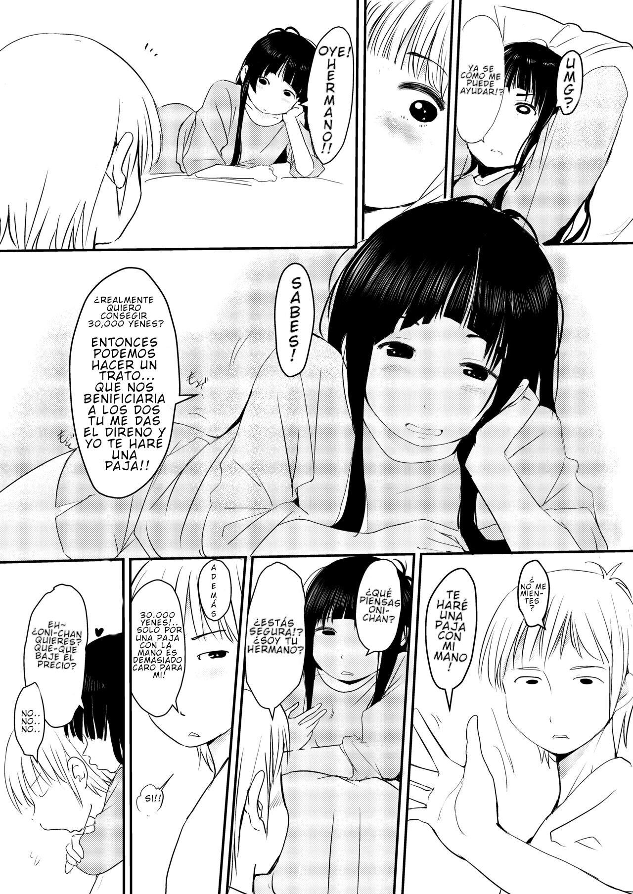 3-man Yen de Yarasete Kureru Imouto-chan no Ohanashi page 4 full