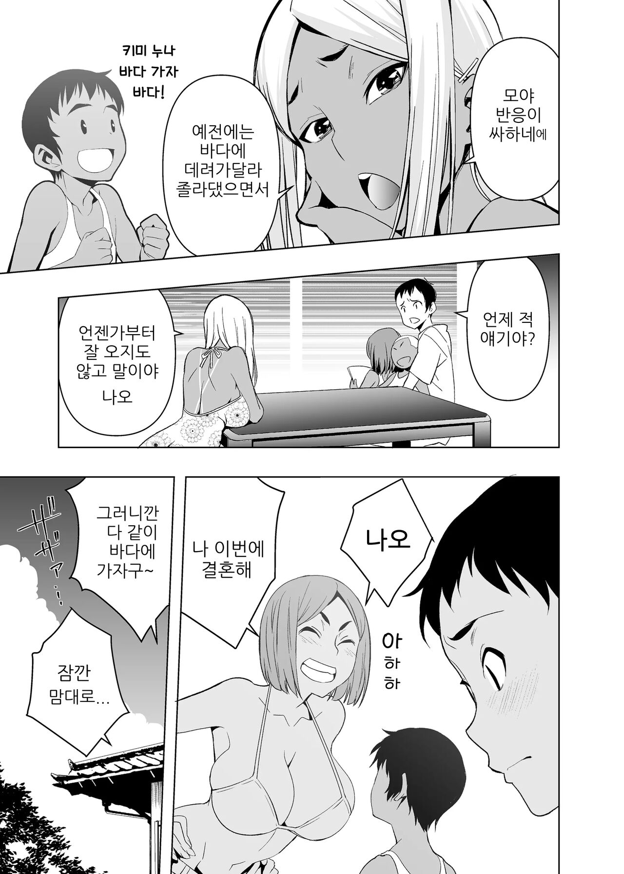 여름방학, 양키마마 이모랑 page 4 full
