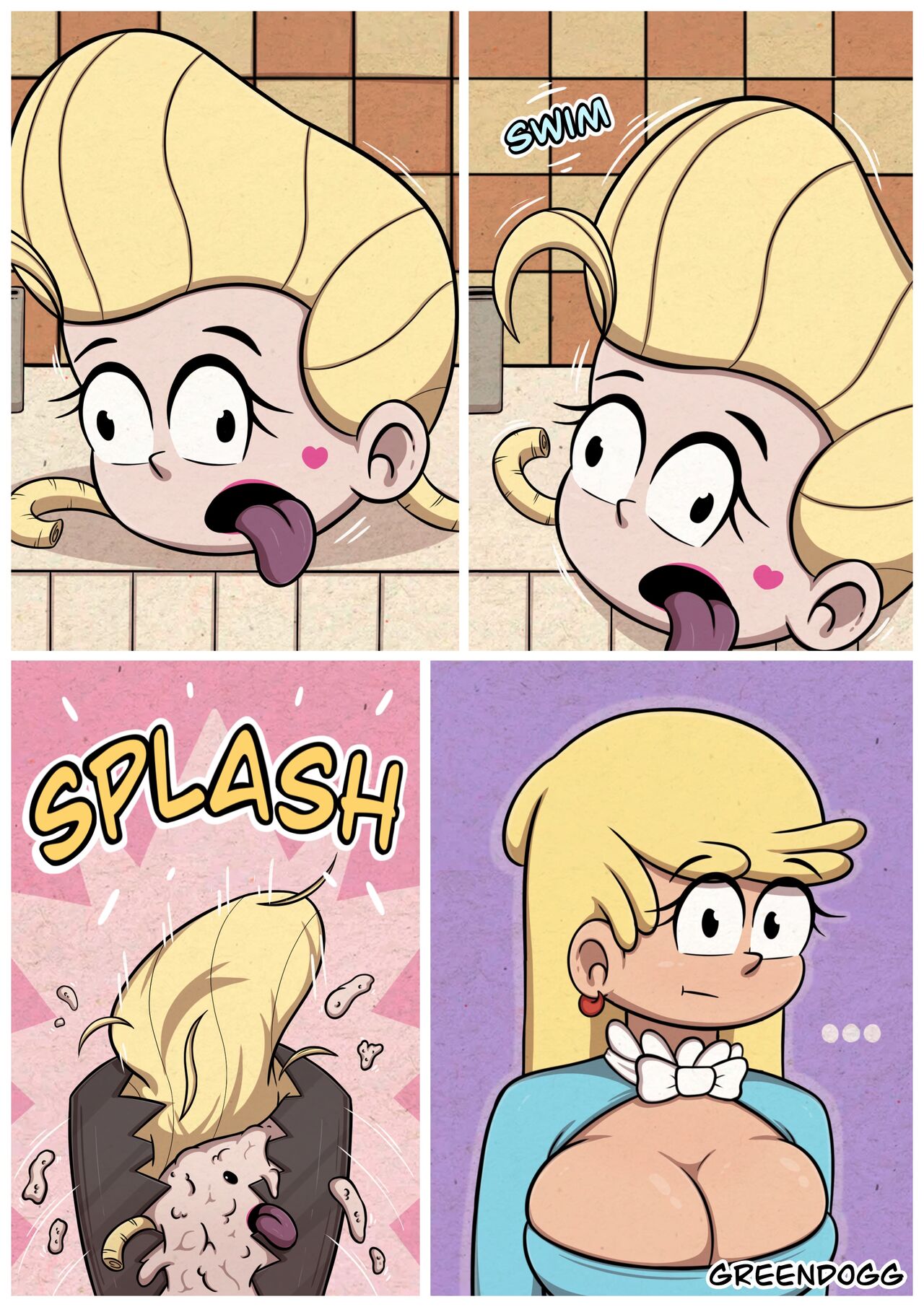 The Lewd Halloween / The Loud House - Greendogg page 3 full