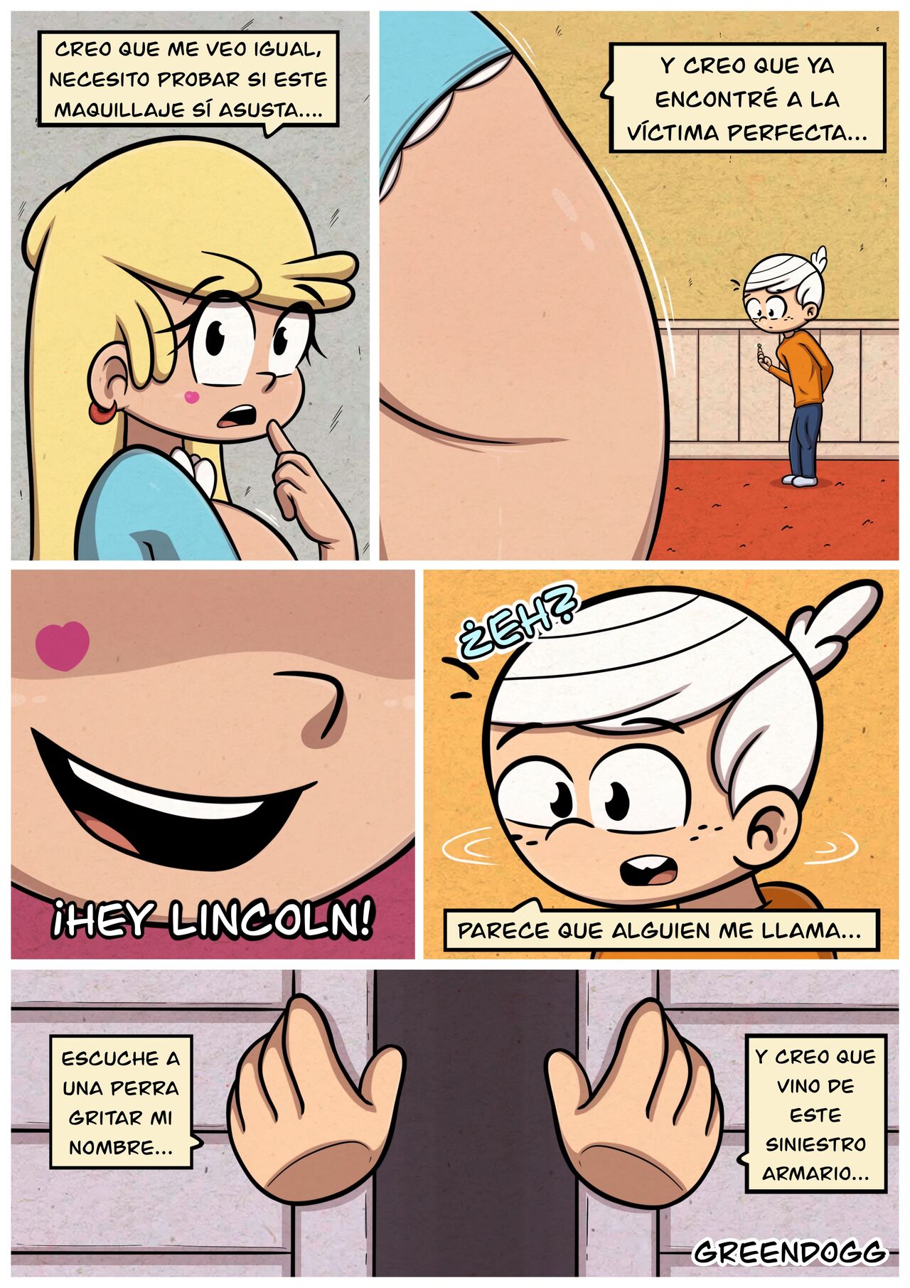 The Lewd Halloween / The Loud House - Greendogg page 6 full