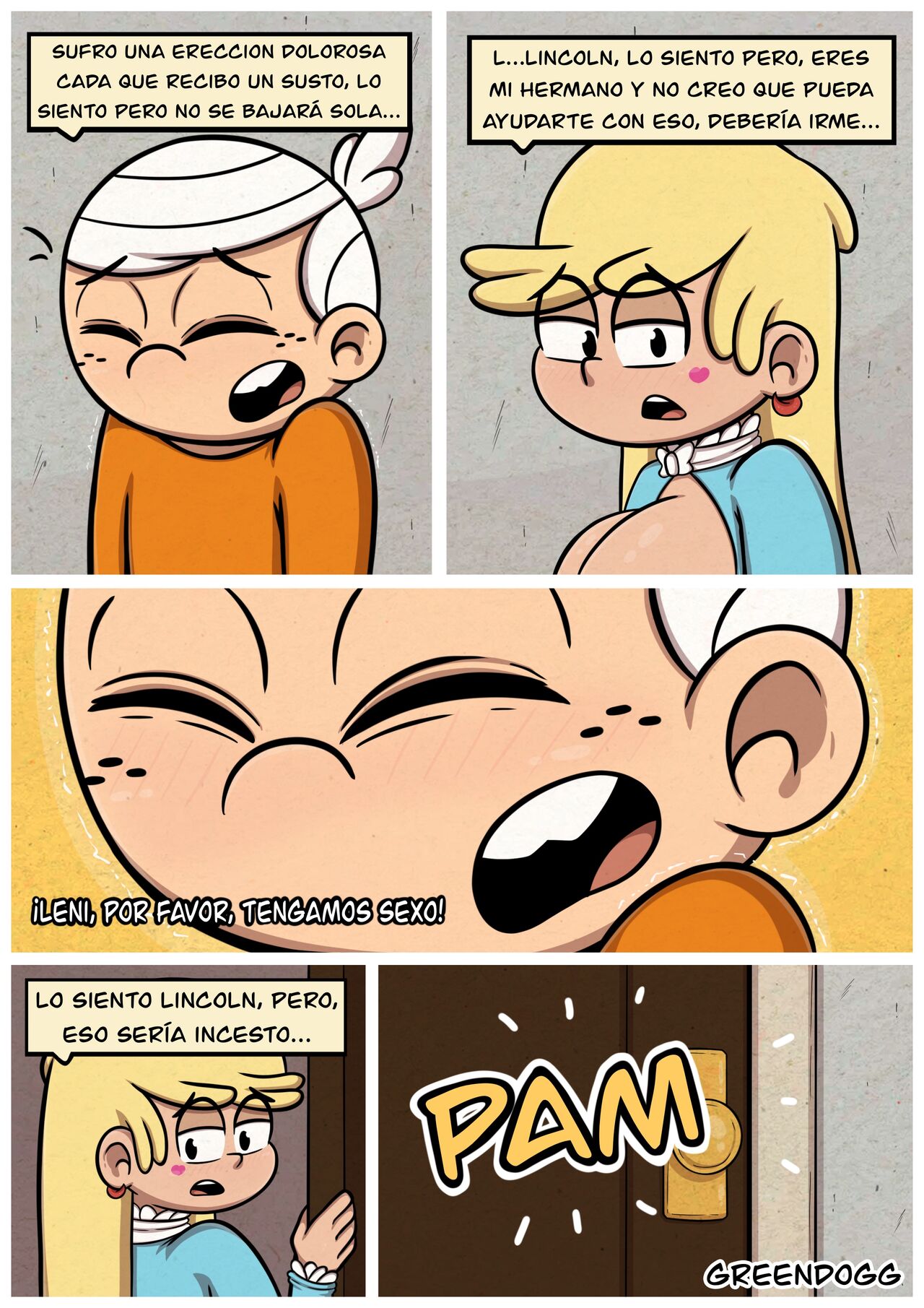 The Lewd Halloween / The Loud House - Greendogg page 9 full