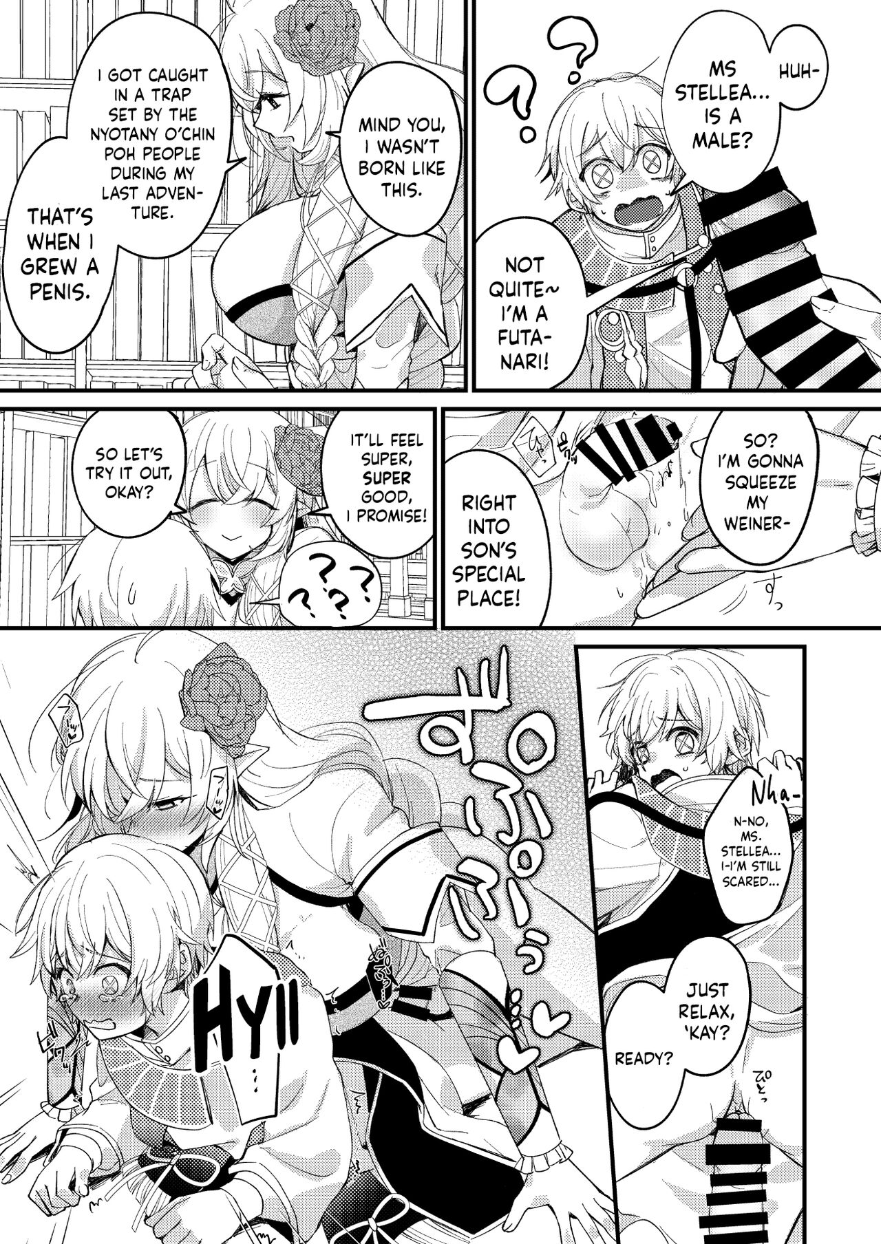Futanari Stellea x Son page 10 full