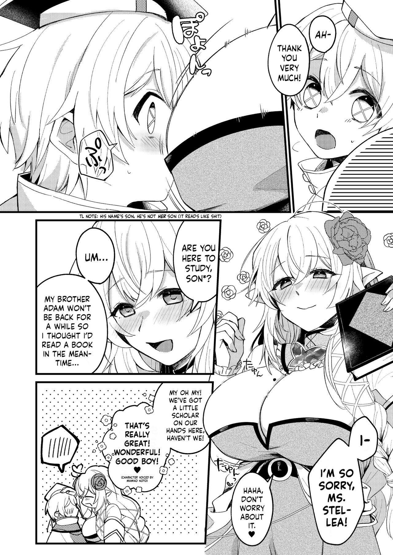 Futanari Stellea x Son page 3 full