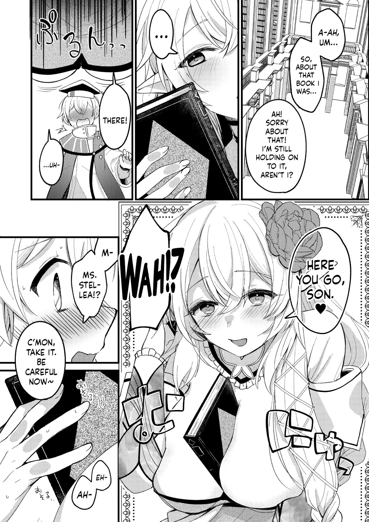 Futanari Stellea x Son page 4 full