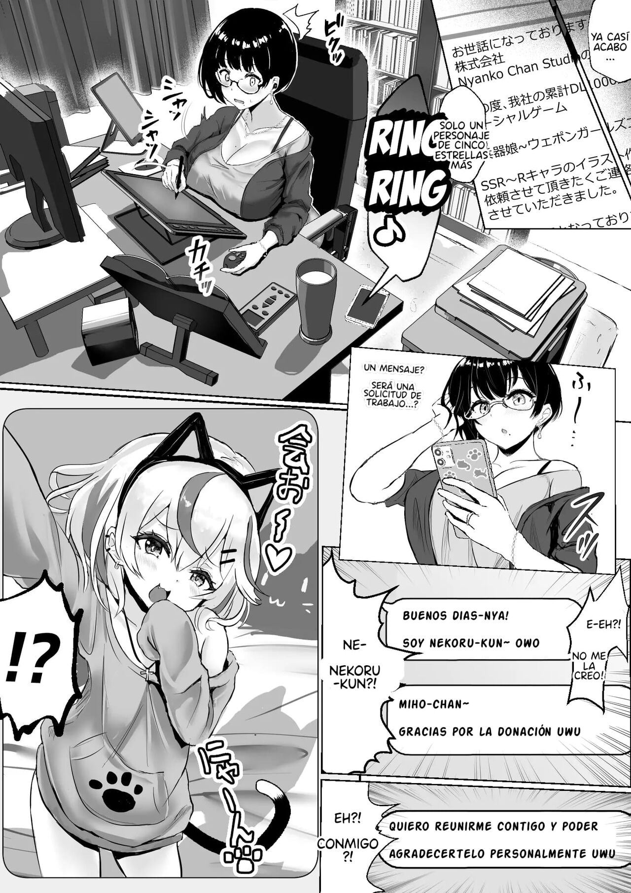 Otaku na Tsuma ga Yarichin Haishinsha ni Netorareru Hanashi page 10 full