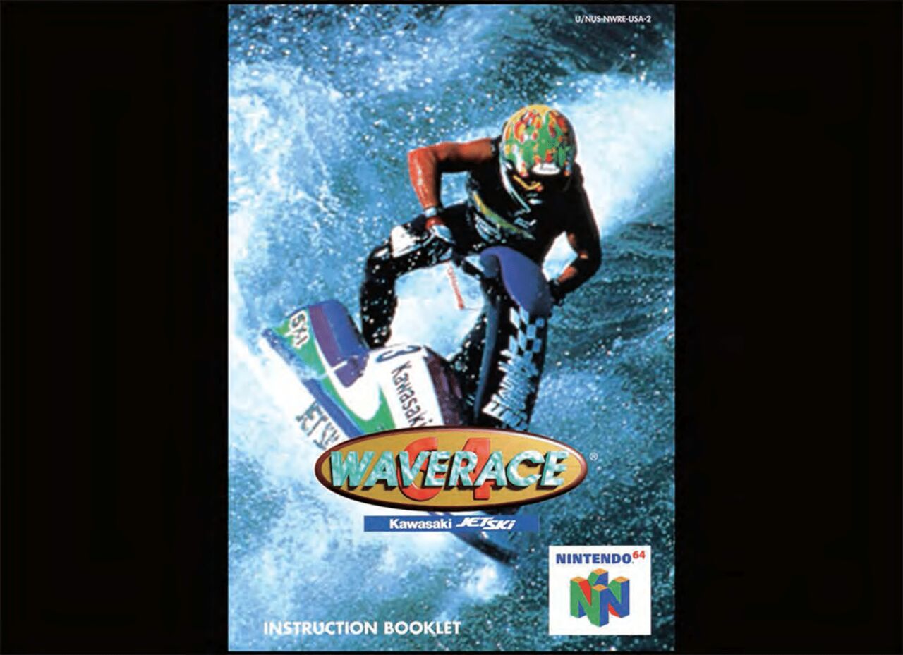 Wave Racer 64 Manual page 1 full