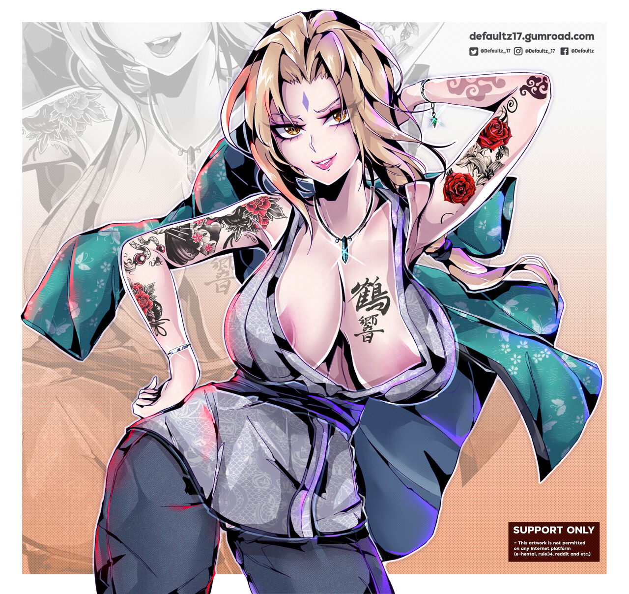 2022 Tsunade Gumroad pack page 1 full