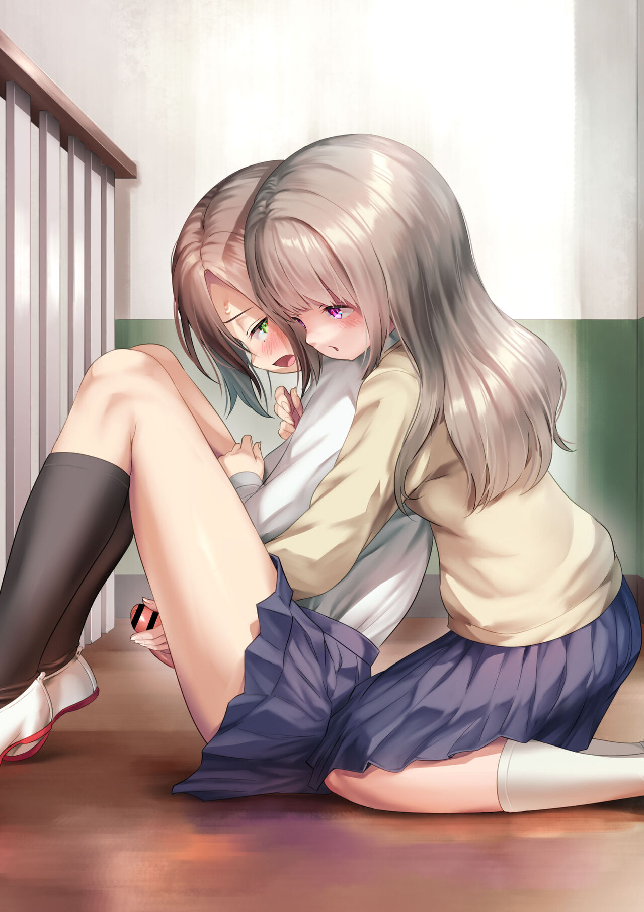Koukishin de Ijirarechau Futanari-chan page 5 full
