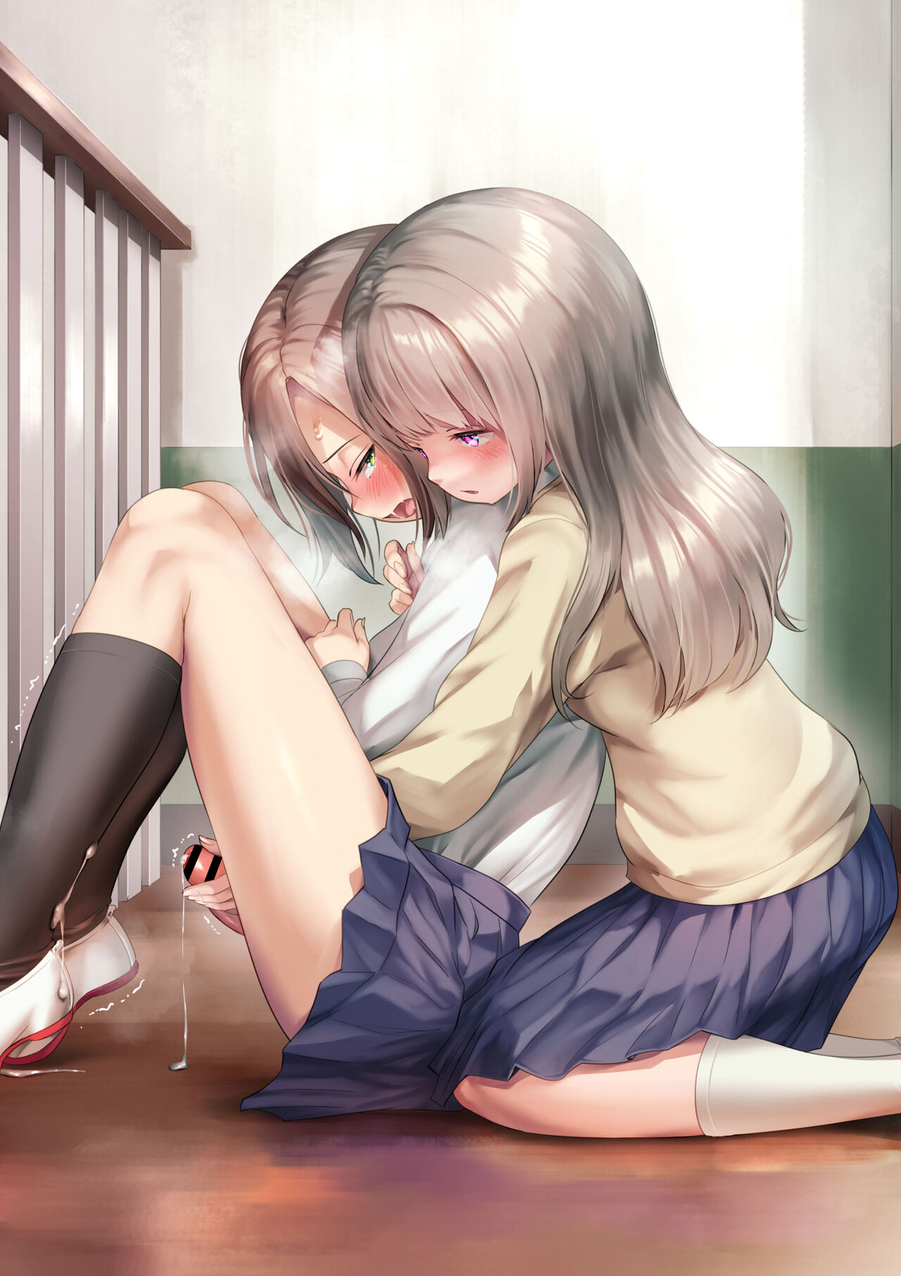 Koukishin de Ijirarechau Futanari-chan page 7 full