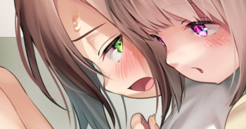 Koukishin de Ijirarechau Futanari-chan cover