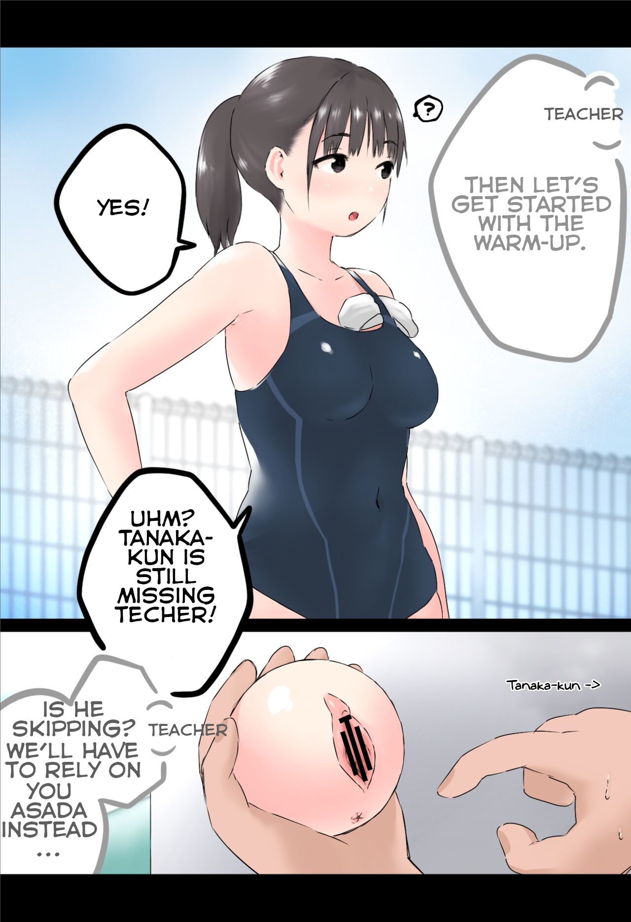 Itazura Booru 2 ~suiei no jugyou~ | Rape Ball 2: Swimming Lesson page 2 full
