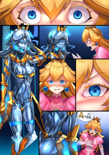 Princess Peach Robot Transformation cover