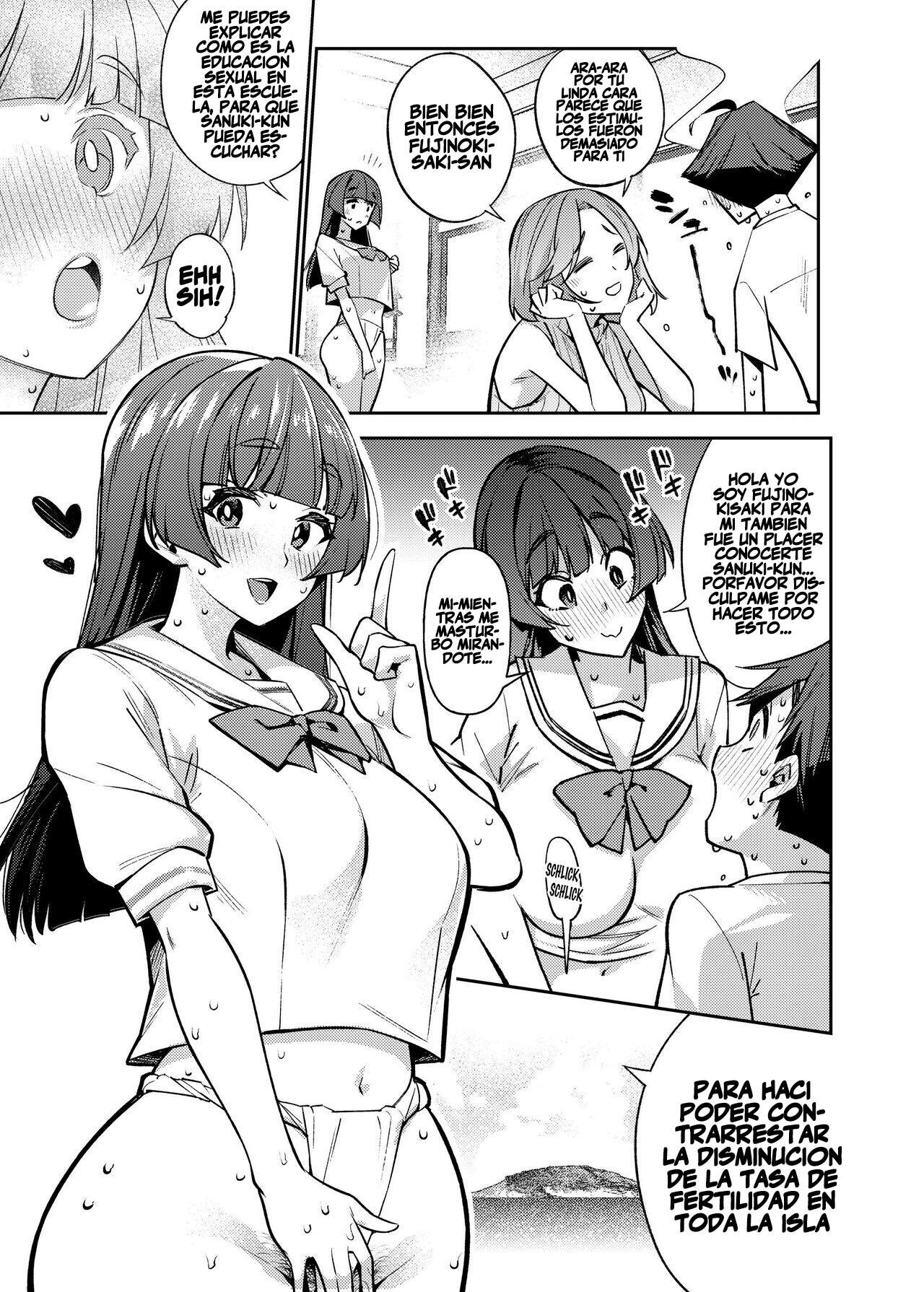 Tatta Hitori no Chinpo Kyouzai ~Seikyouiku ni Honki Sugiru Ritou de~ | The Only Penis Material ~On a Remote Island for Practical Sex Education~ page 6 full