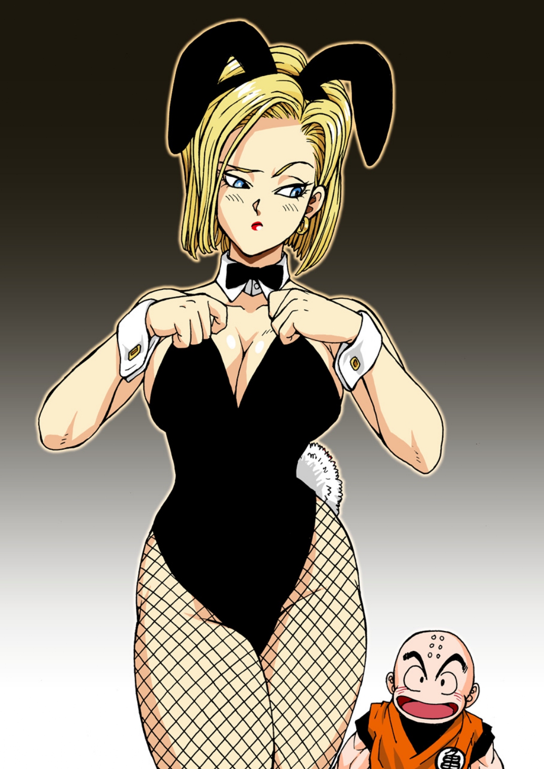 Dragon Ball -  Kanpai to Android 18 and Bulma in bunny costume page 8 full
