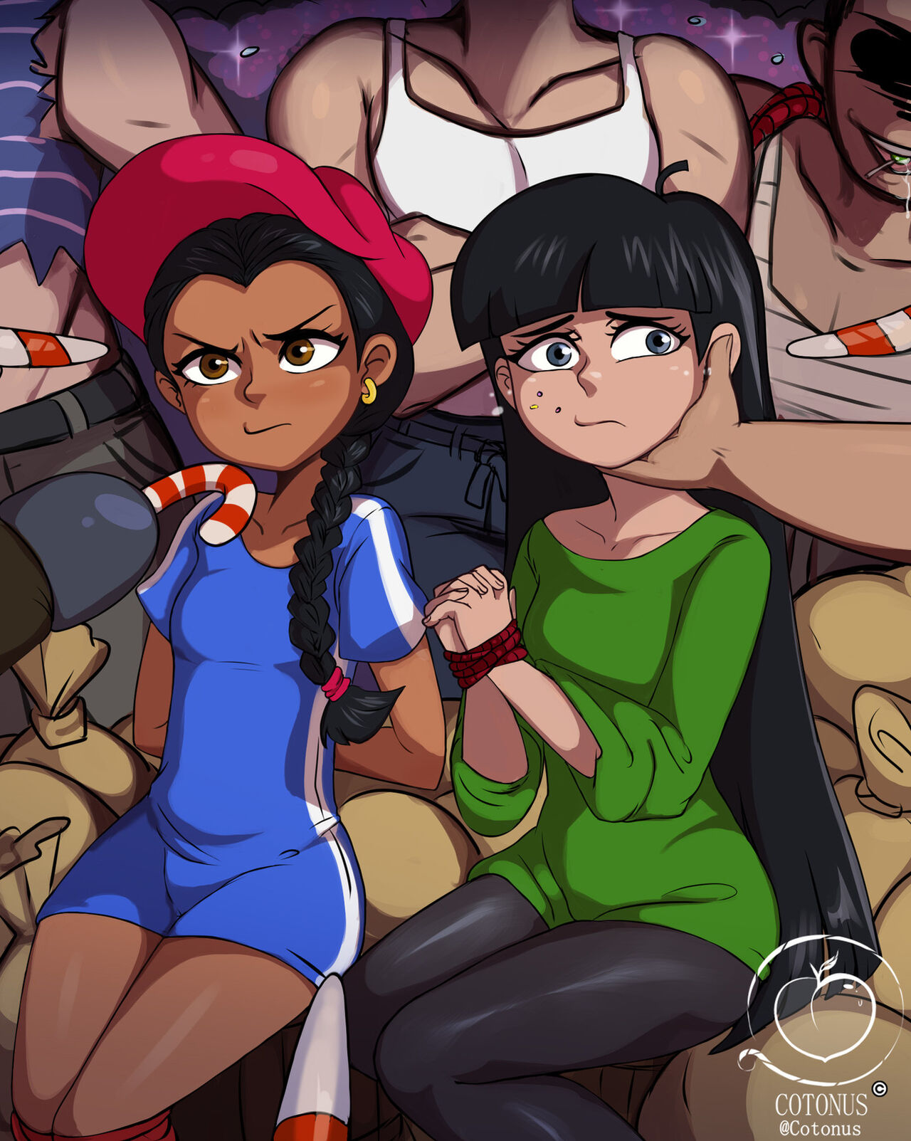 Numbuh 5 &amp; 3 page 3 full