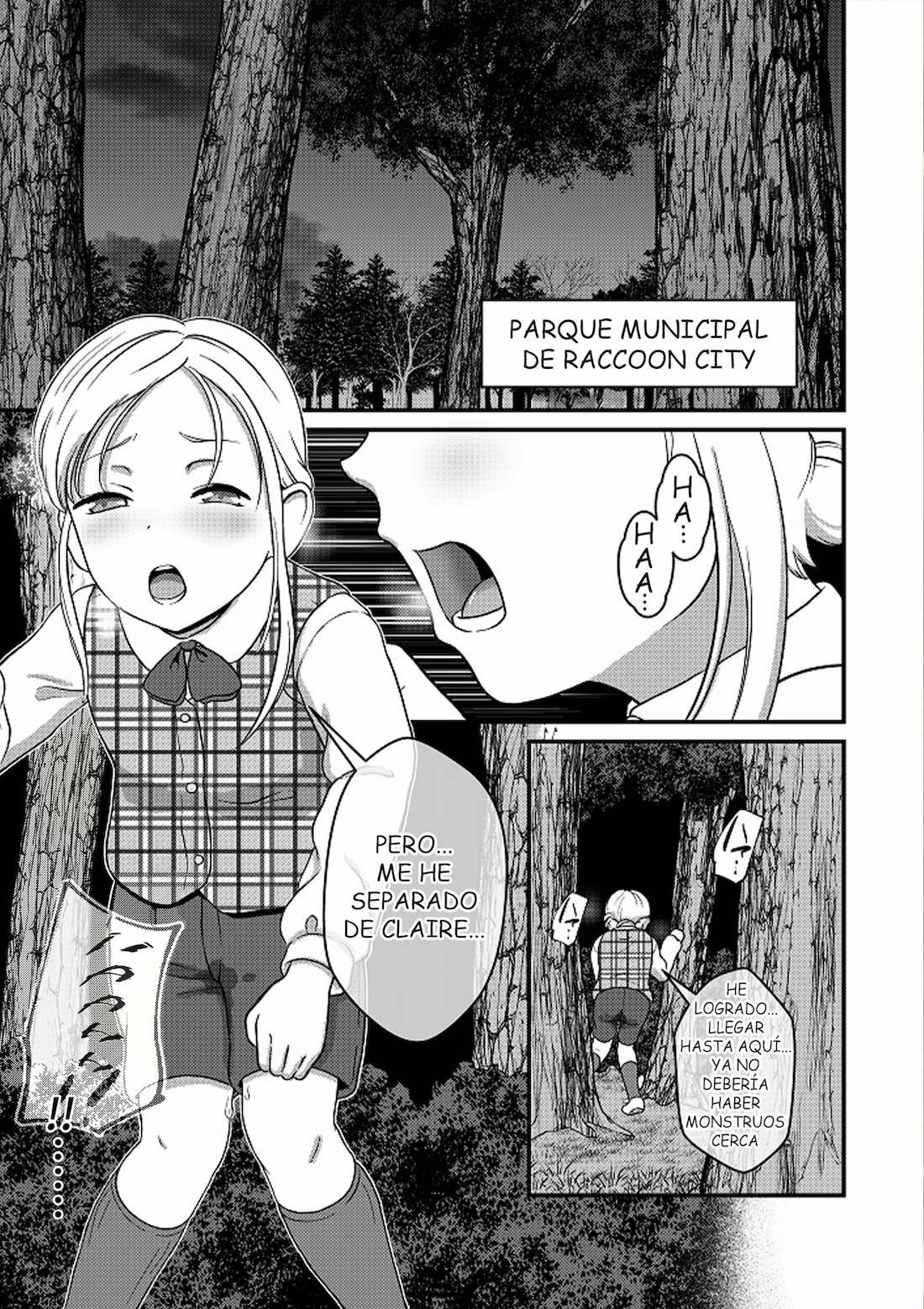 Biohazard RE -Shiritsu Kouen- page 2 full