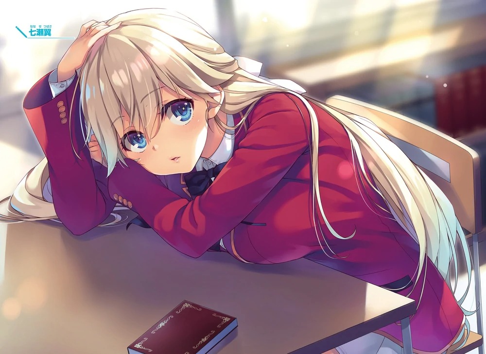youkoso jitsuryoku shijou shugi no kyoushitsu e 2year illust until volume 8 page 4 full