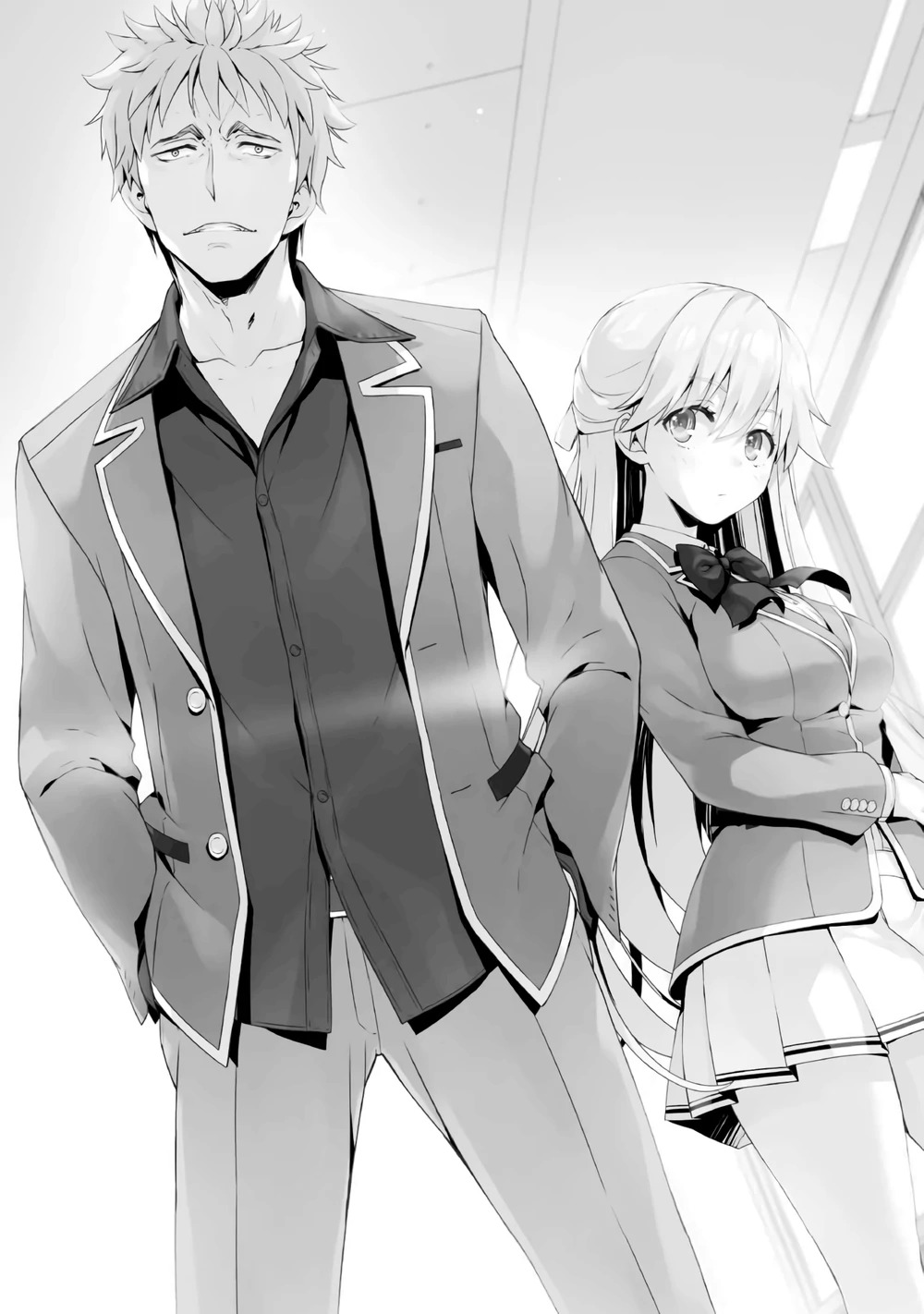 youkoso jitsuryoku shijou shugi no kyoushitsu e 2year illust until volume 8 page 6 full