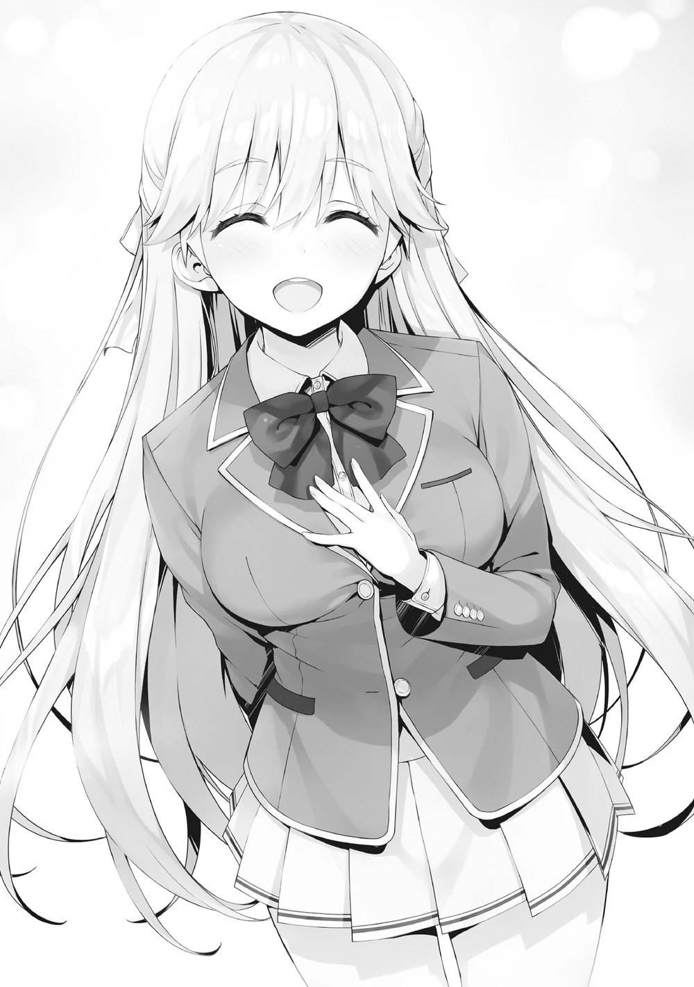 youkoso jitsuryoku shijou shugi no kyoushitsu e 2year illust until volume 8 page 8 full