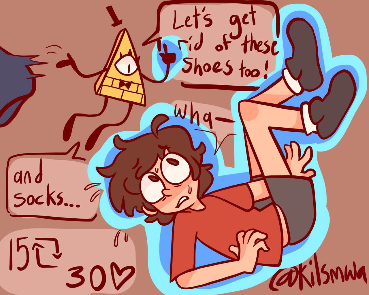 Bill and Dipper's Strip Game page 4 full
