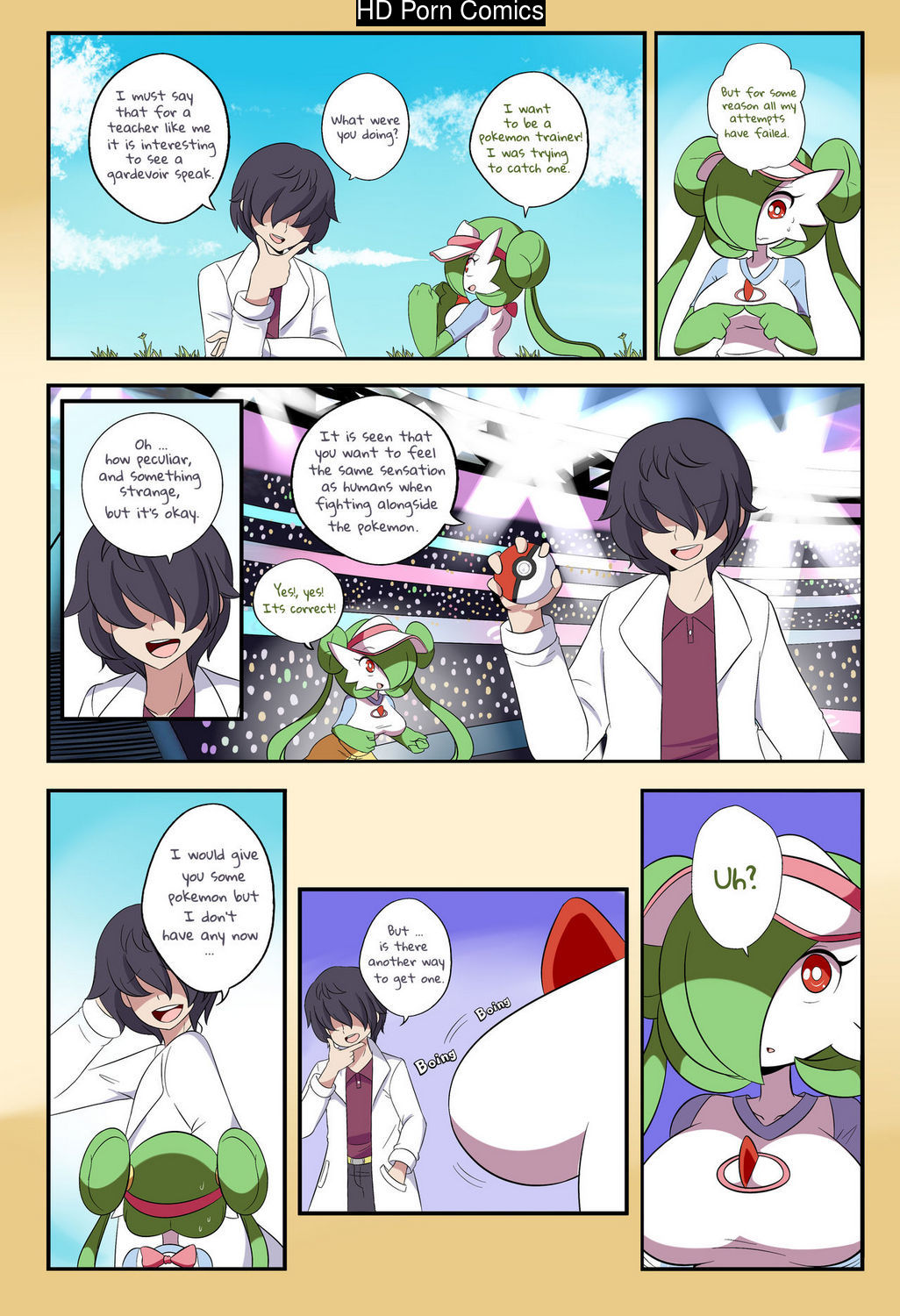 Gardevoir Trainer Comic Porn page 9 full