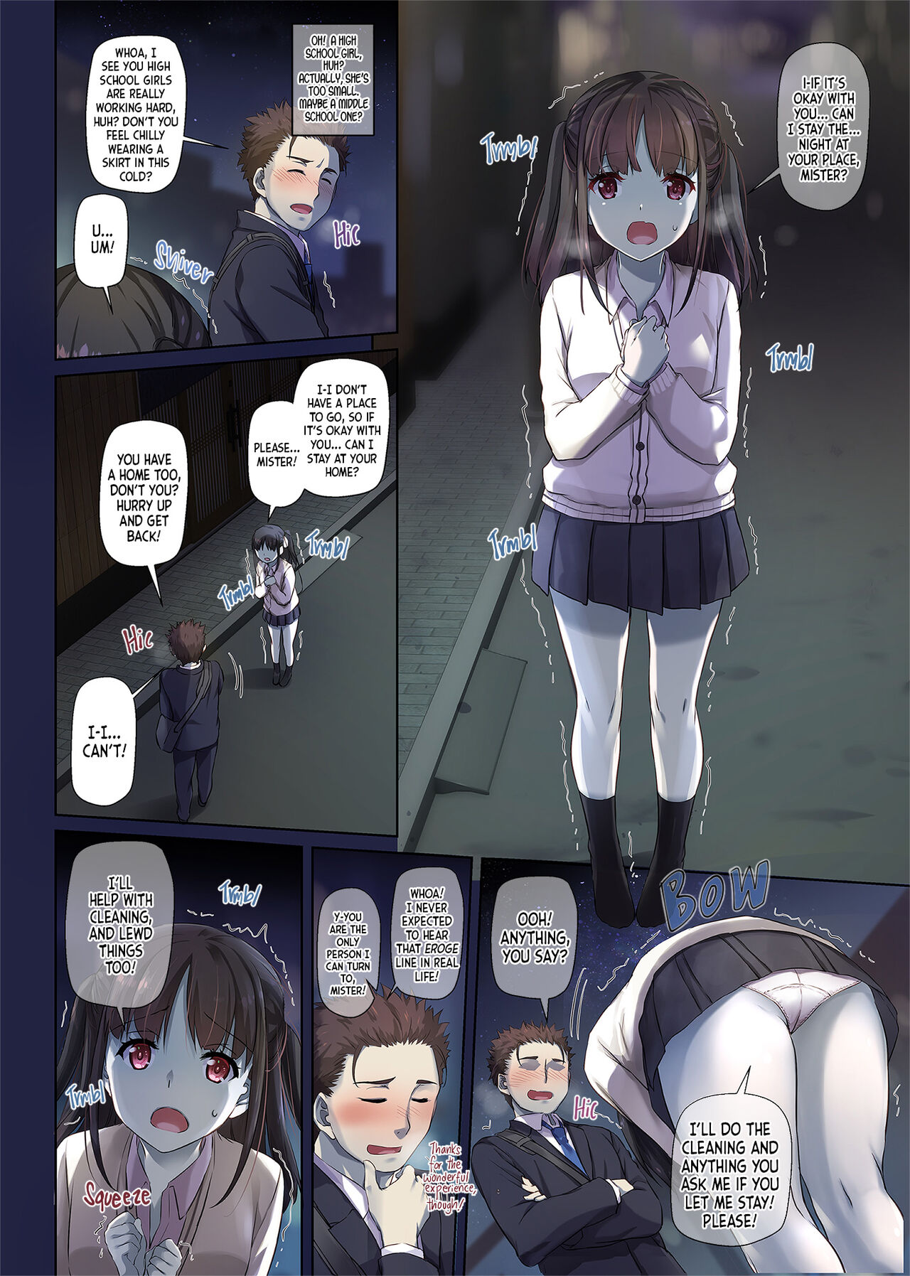 Wakeari Shoujo to Dousei Seikatsu DLO-11 | Living Together with a Runaway Girl DLO-11 page 4 full