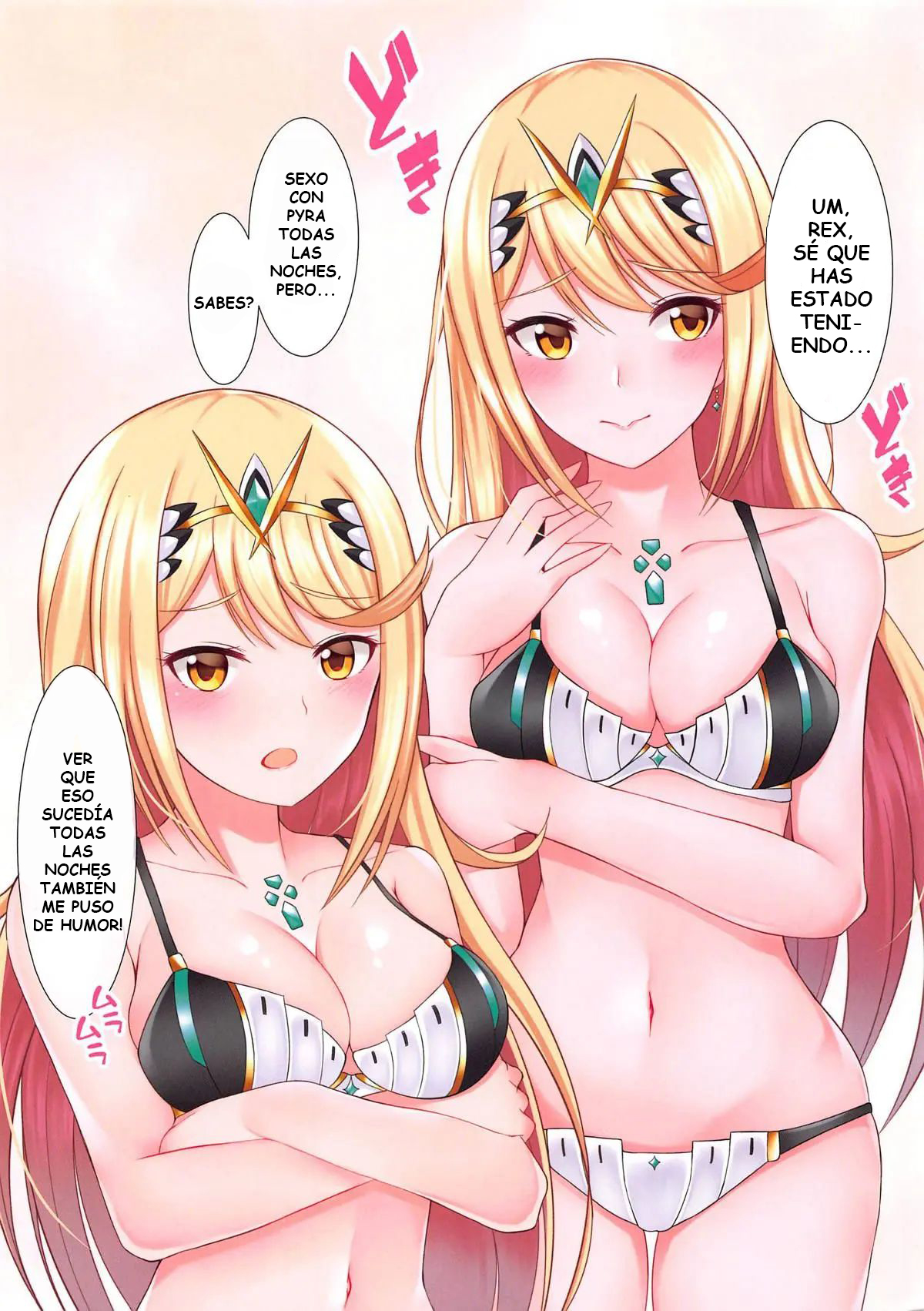Seihai-san no Himegoto | Mythra's Secret page 3 full