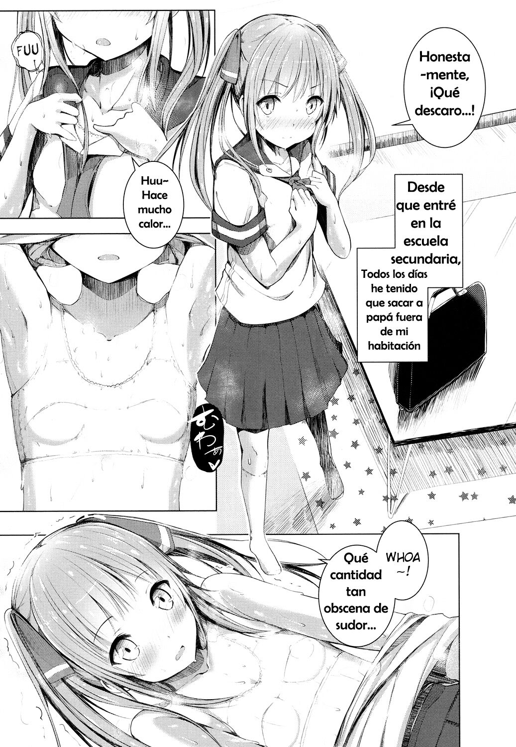 Olet nubes -Nioitatsu wa Shishunki Shoujo- | Olet nubes -Young Girl Who Reeks of Puberty- page 3 full
