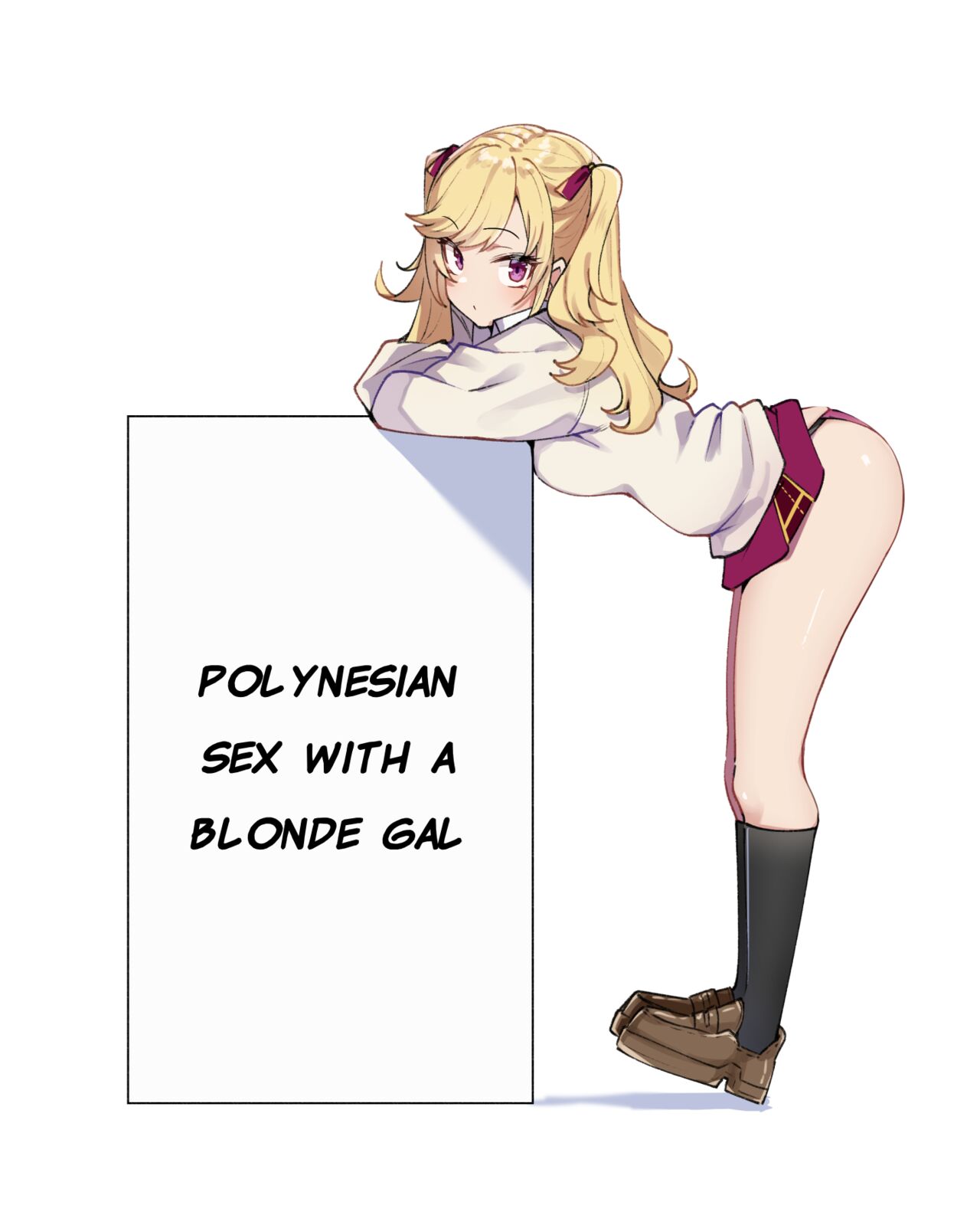 Polynesian Sex with a Blonde Gal｜Kinpatsu Girl to Polynesian Sex page 1 full