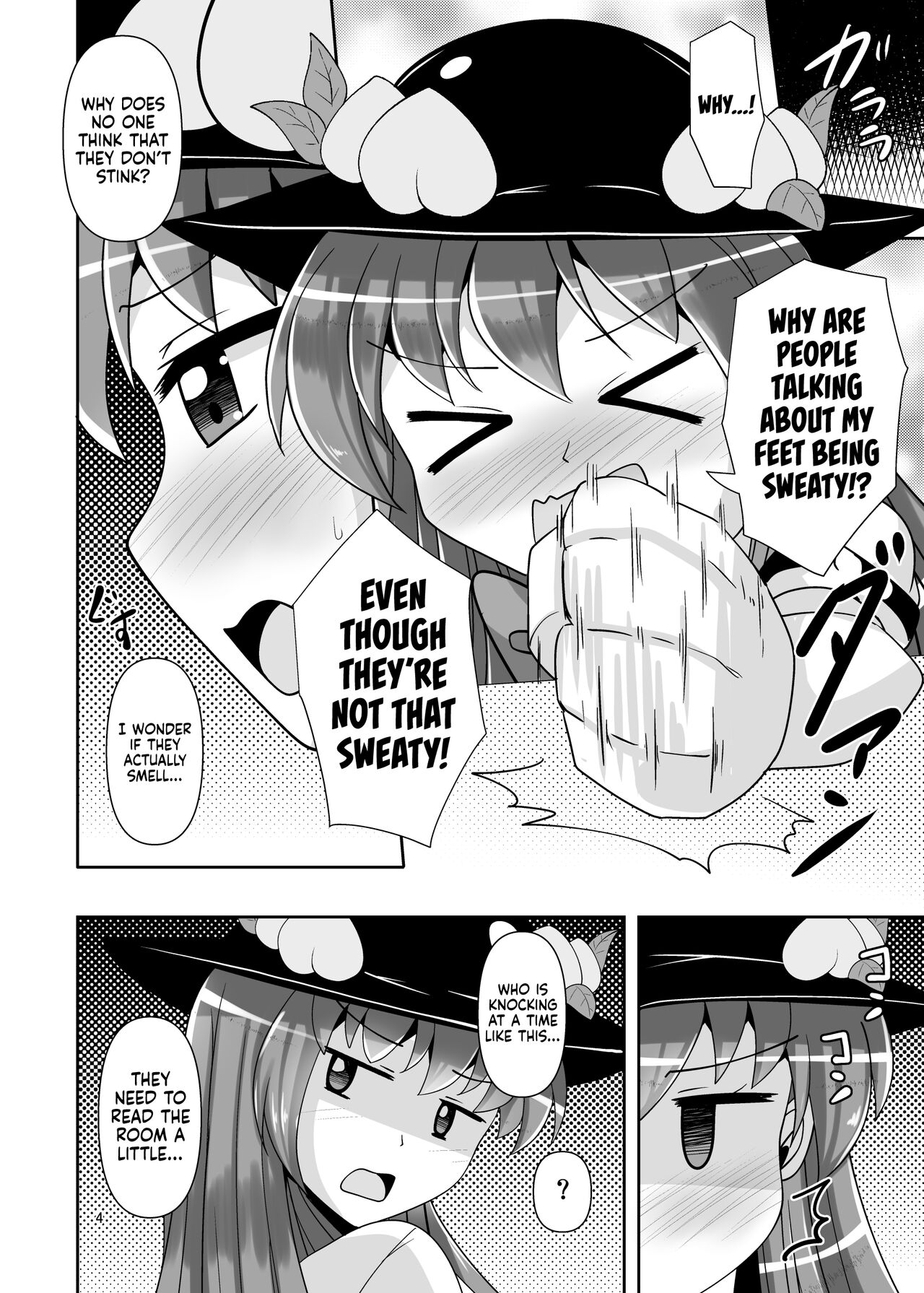 Ashiura no Nioi o Kagasete Kureru Tenshi-chan no Hon page 4 full