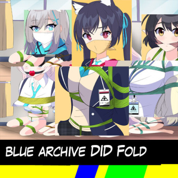 Blue Archive DID Fold cover